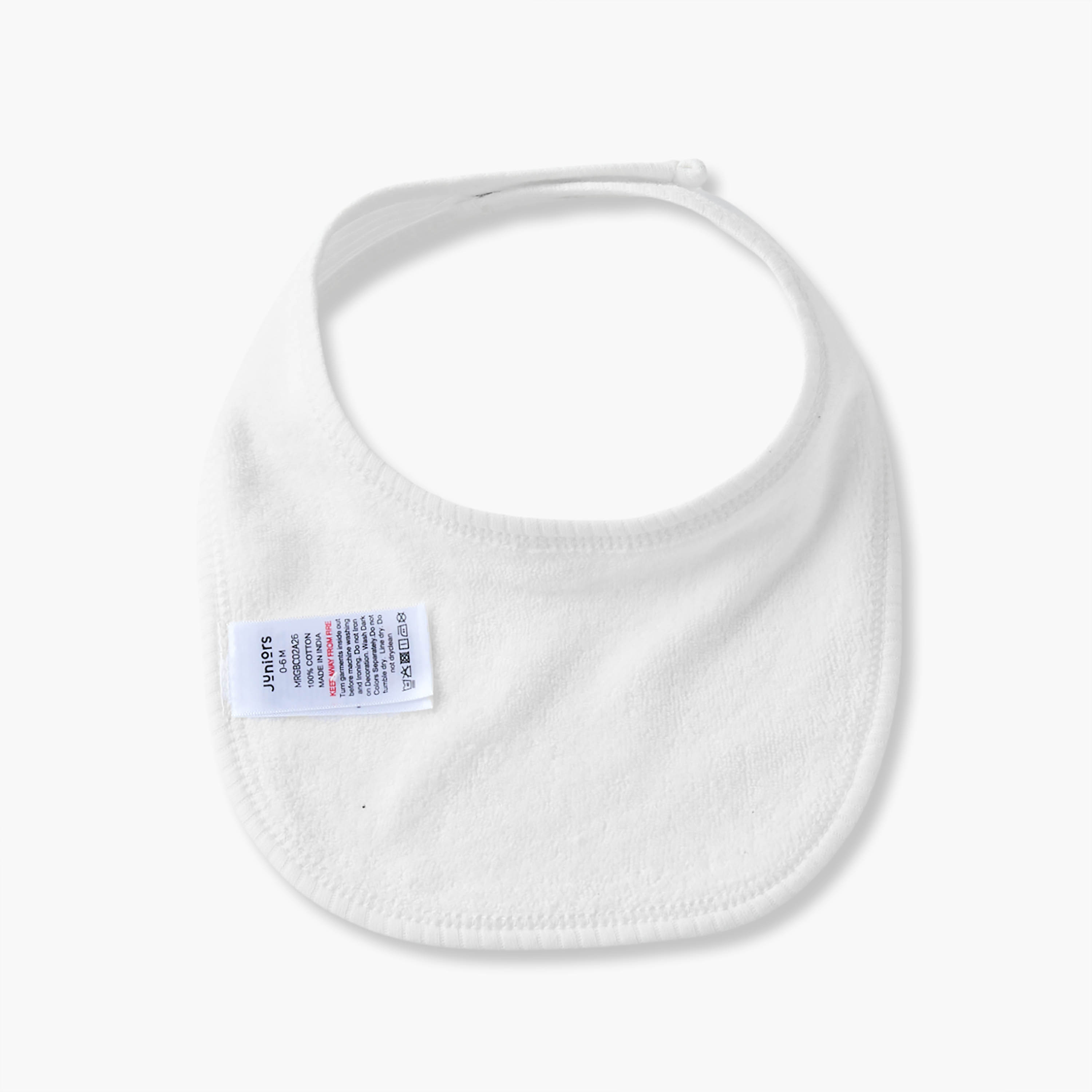 مرايل أطفال مضلعة بارزة الملمس من جونيورز - عبوة 5 قطع-baby-feeding-bibs-image-3