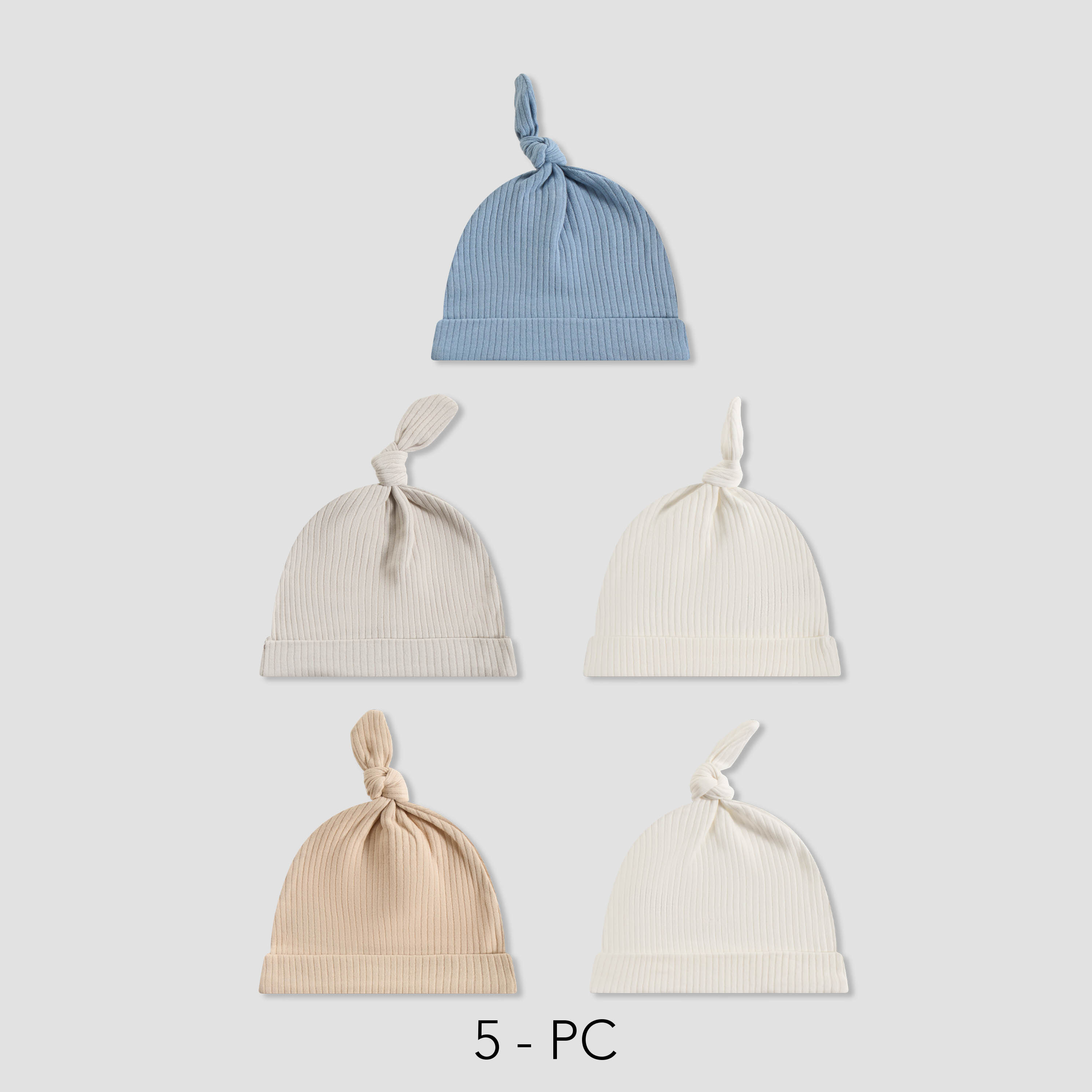 طقم من 5 - كاب بتصميم مضلع من جونيورز-baby-boys-accessories-caps-image-1