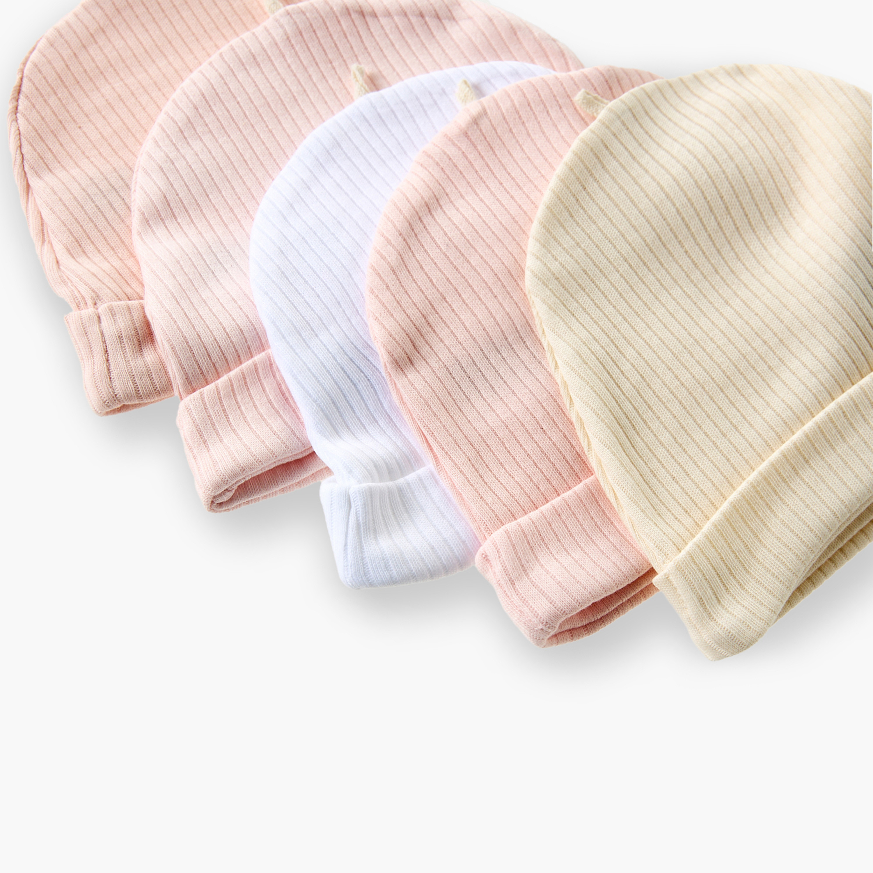 Pack of 5 Juniors Cap with Rolled Hem-baby-boys-accessories-caps-image-9