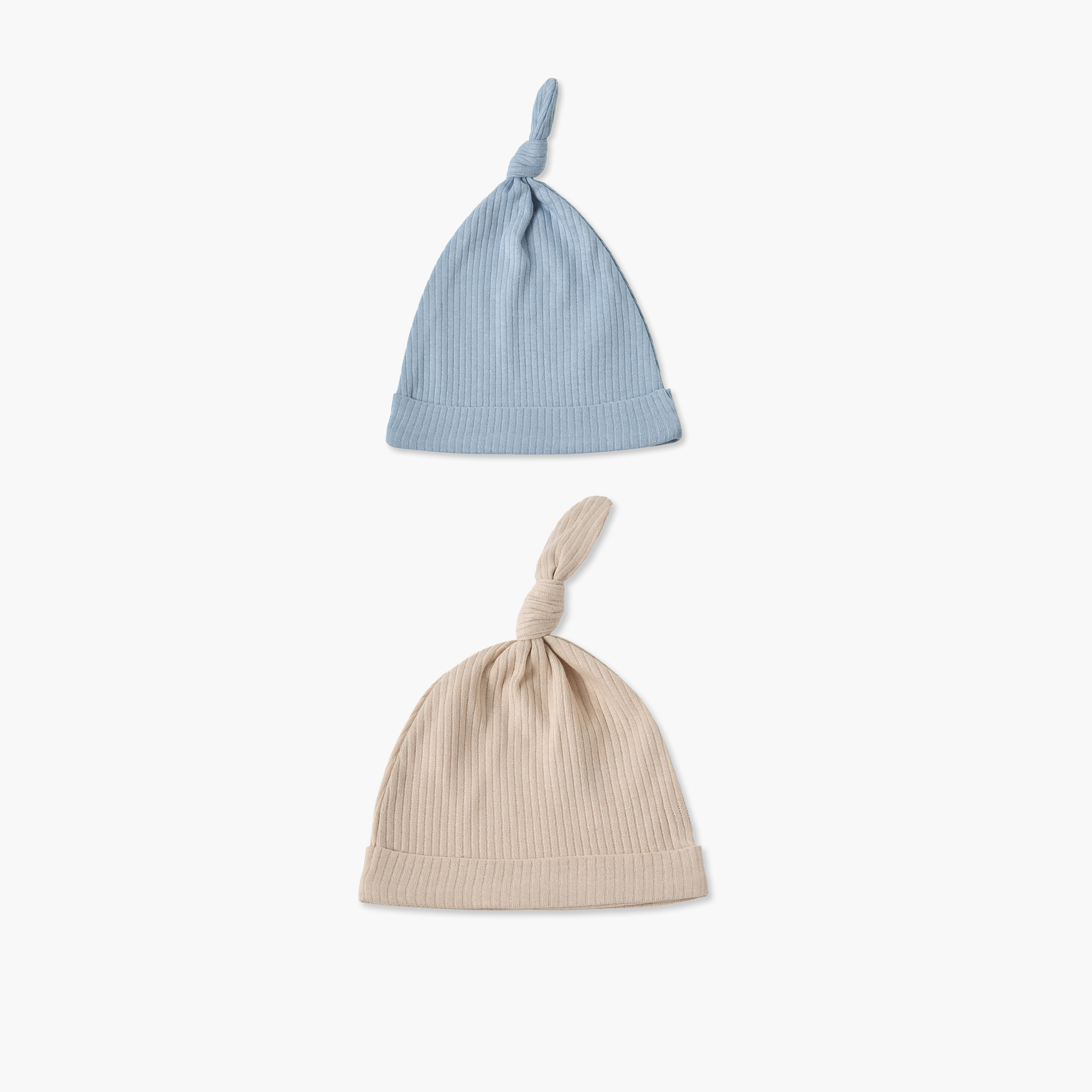 Pack of 2 Juniors Cap with Knot Accent-baby-boys-accessories-caps-image-1