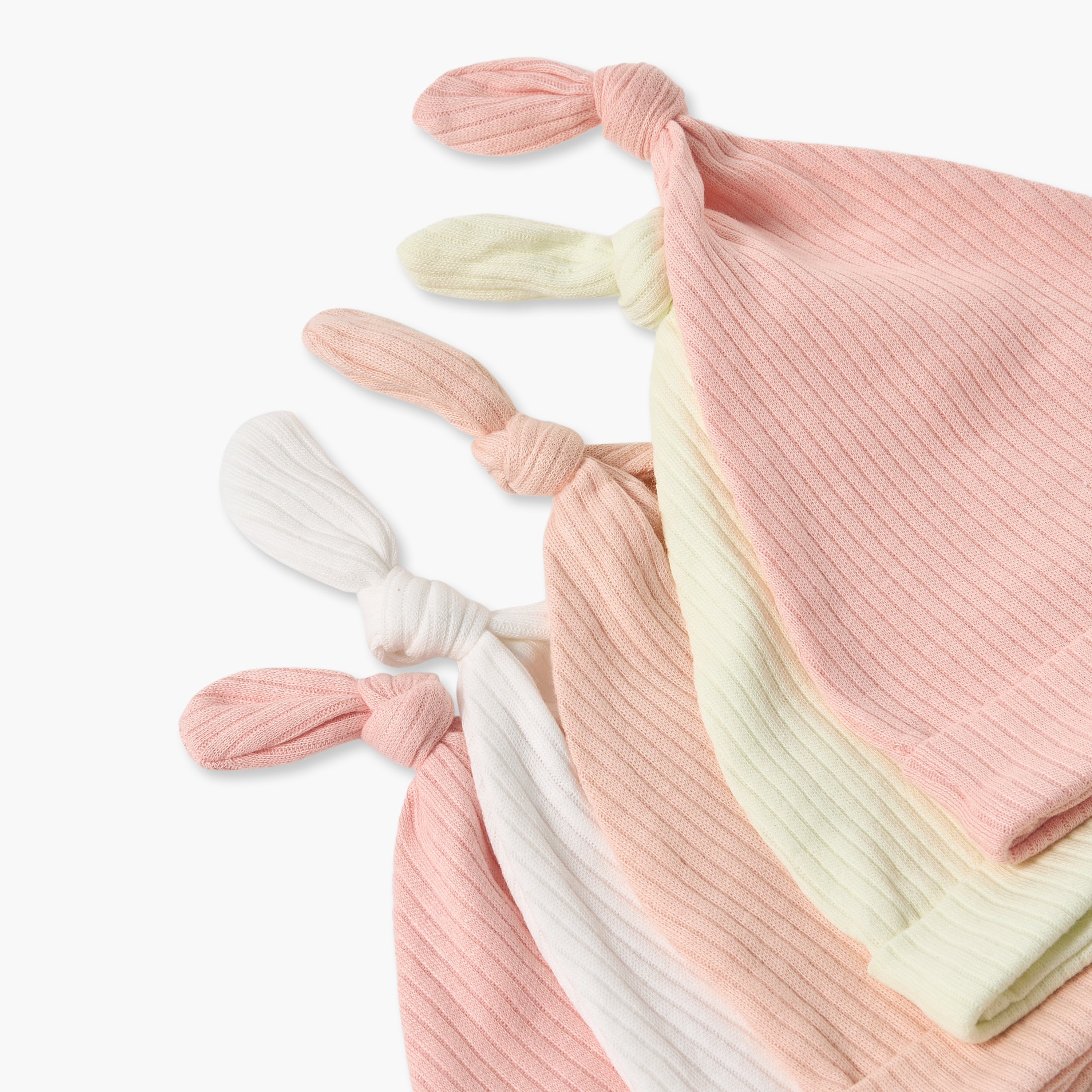 طقم قبعة كاب بزينة فيونكة من جونيورز - 5 قطع-baby-girls-accessories-caps-image-9