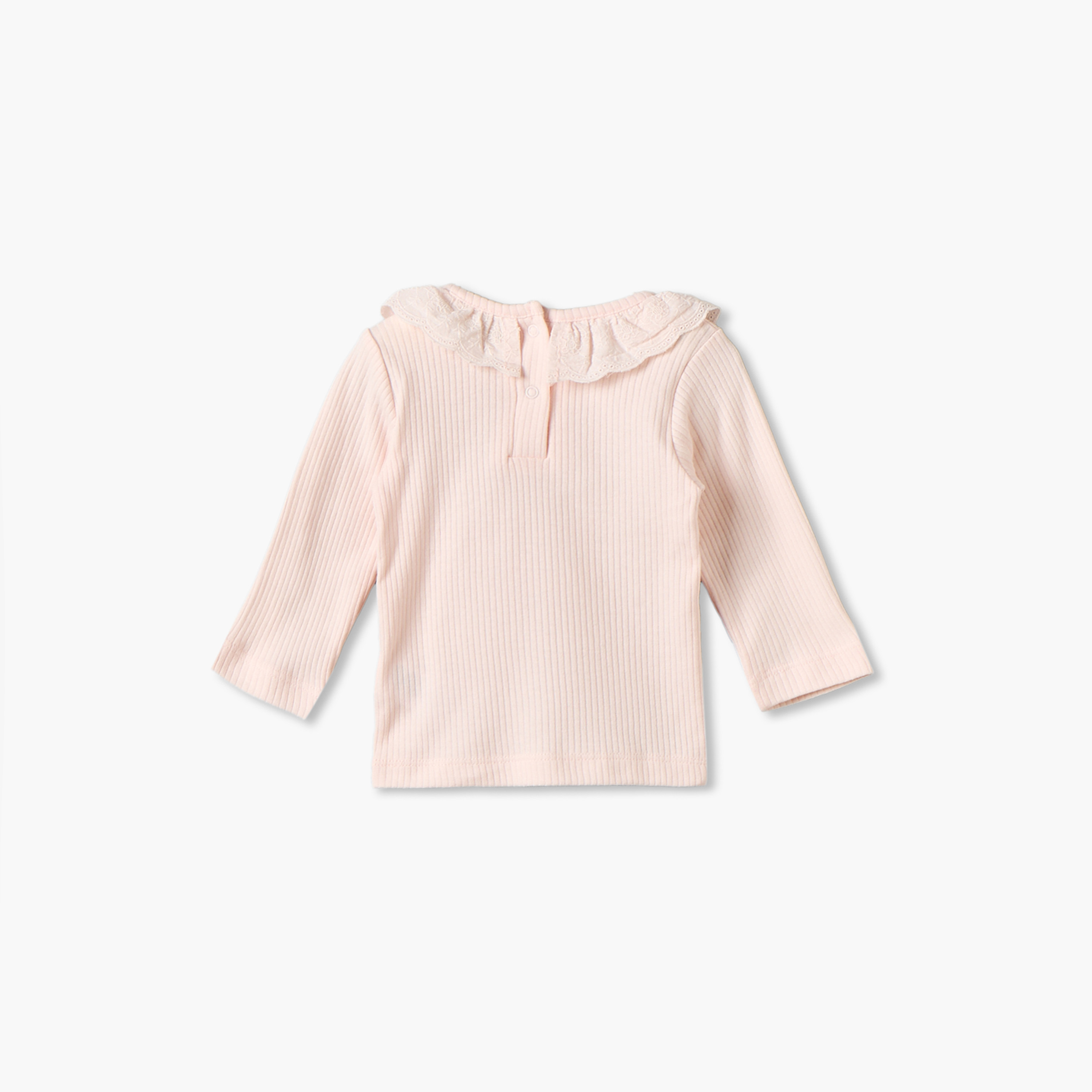 طقم بيجاما قطن بياقة ضيقة وأكمام طويلة وطبعات متنوعة من جونيورز - عبوة من 3 قطع-baby-girls-clothing-nightwear-pyjamasets-image-4