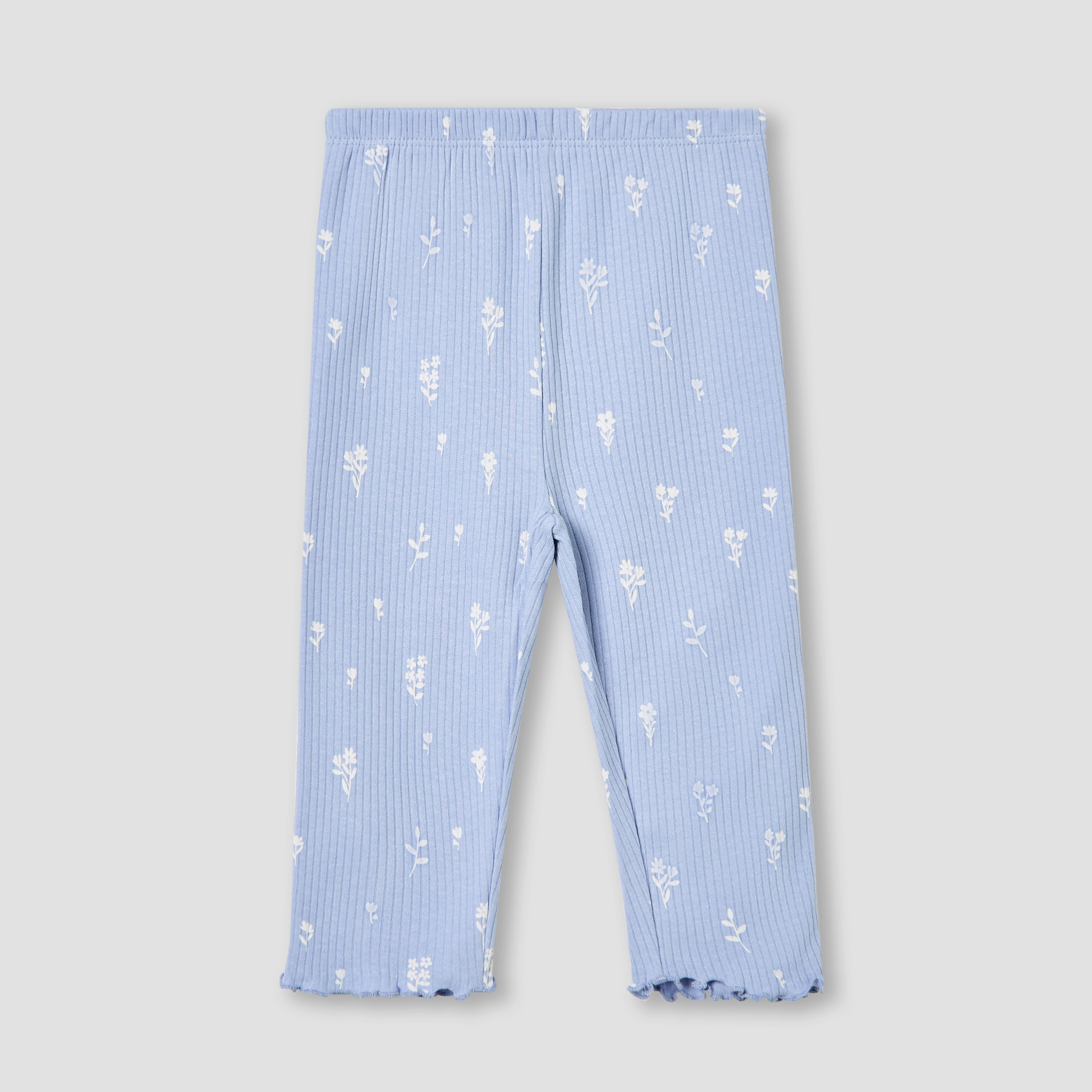 Juniors Pyjama Set with Floral Print - Cotton - Long Sleeves - Round Neck-promo_babyshop_Buy3for99_UAE130126-image-3