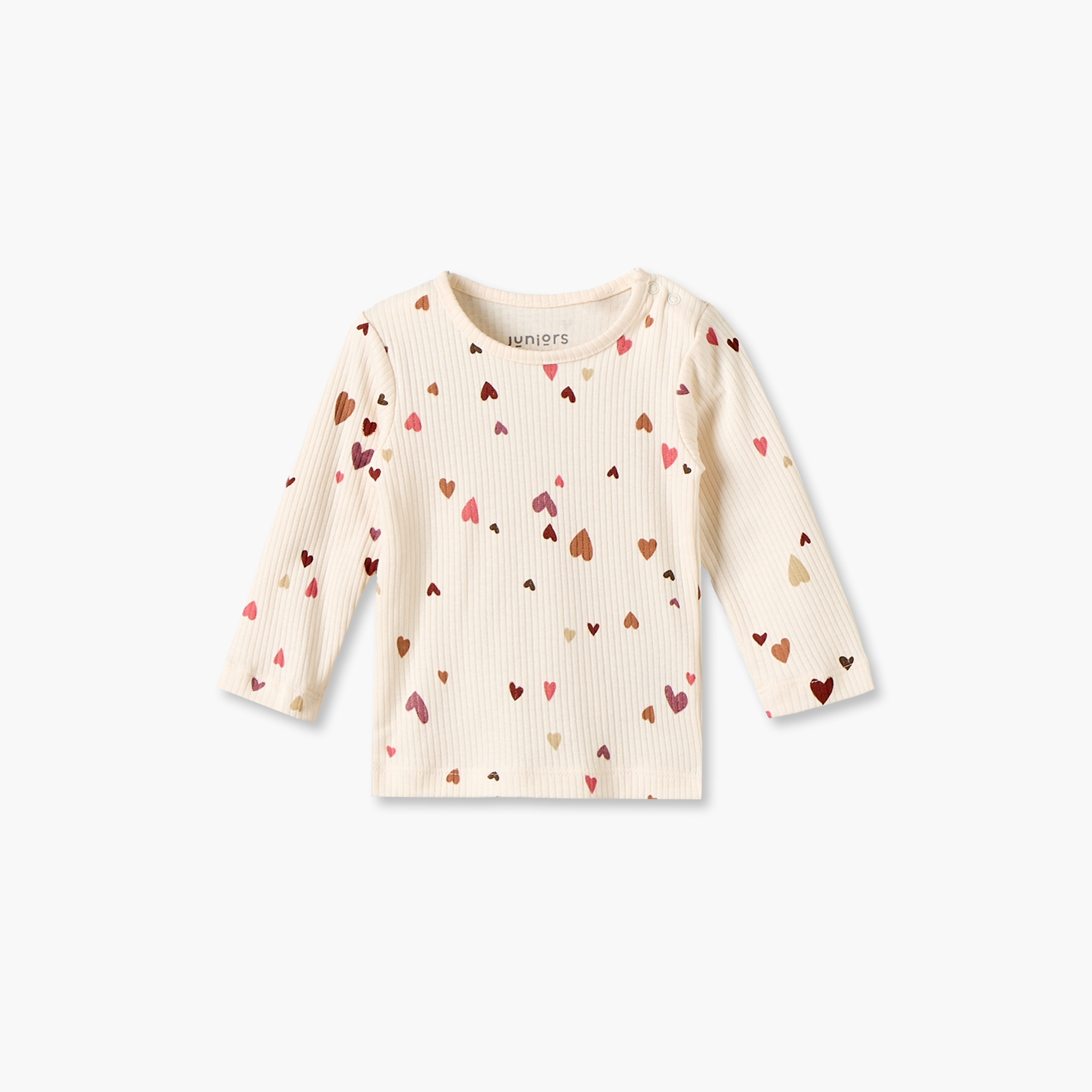 طقم بيجاما قطن برقبة ضيقة وأكمام طويلة وطبعات متنوعة من جونيورز - عبوة من 3 أطقم-baby-girls-clothing-nightwear-pyjamasets-image-8