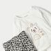 Juniors Bear Print Long Sleeves T-shirt and Pyjama Set-Pyjama Sets-thumbnailMobile-3