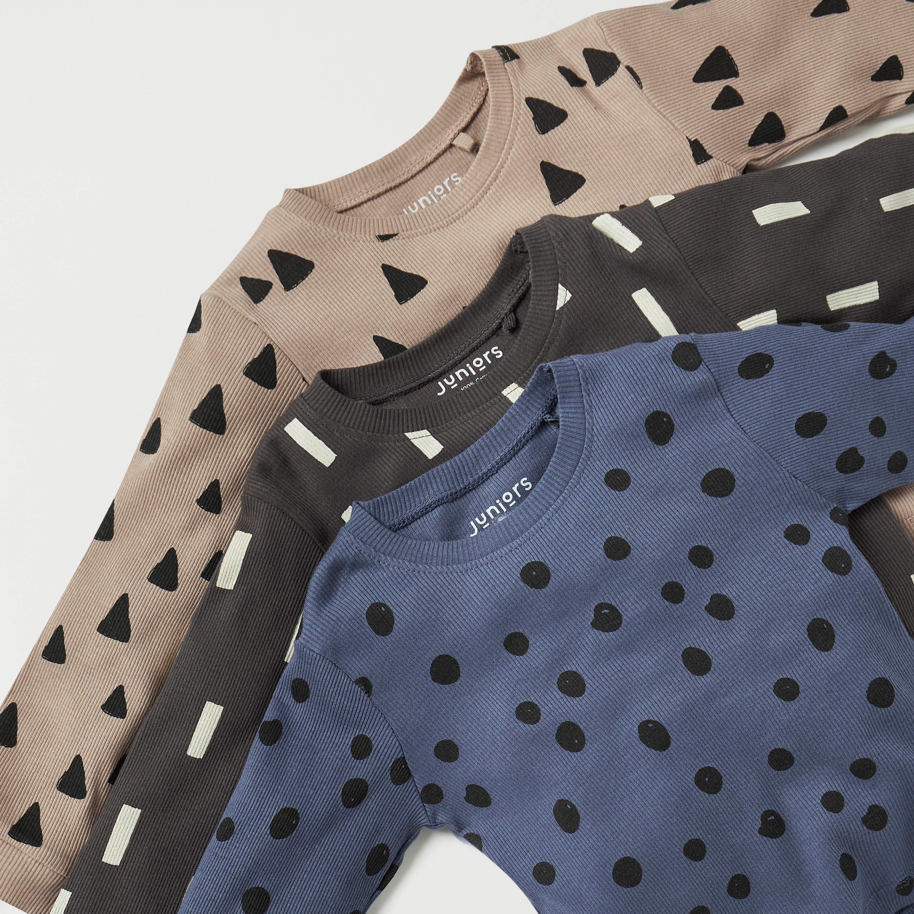 بنطلونات بيجاما وتيشيرتات بطبعات من جونيورز - مجموعة من 3 أطقم-baby-boys-clothing-nightwear-pyjamasets-image-5