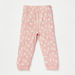Juniors Bunny Print Long Sleeves T-shirt and Pyjama Set-Pyjama Sets-thumbnailMobile-2