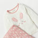 Juniors Bunny Print Long Sleeves T-shirt and Pyjama Set-Pyjama Sets-thumbnailMobile-3