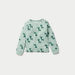 Juniors Animal Print Long Sleeves T-shirt and Pyjama Set-Pyjama Sets-thumbnailMobile-1