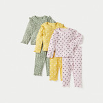 Buy Juniors Printed T-shirts and Pyjamas - Set of 3 Online | Babyshop UAE