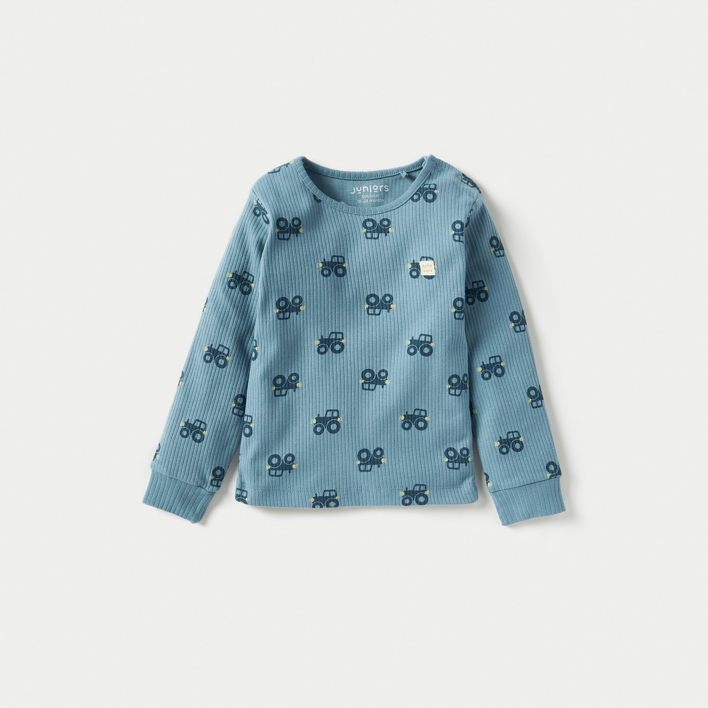 طقم بنطلون بيجاما وتيشيرت بطبعات من جونيورز-baby-boys-clothing-nightwear-pyjamasets-image-2