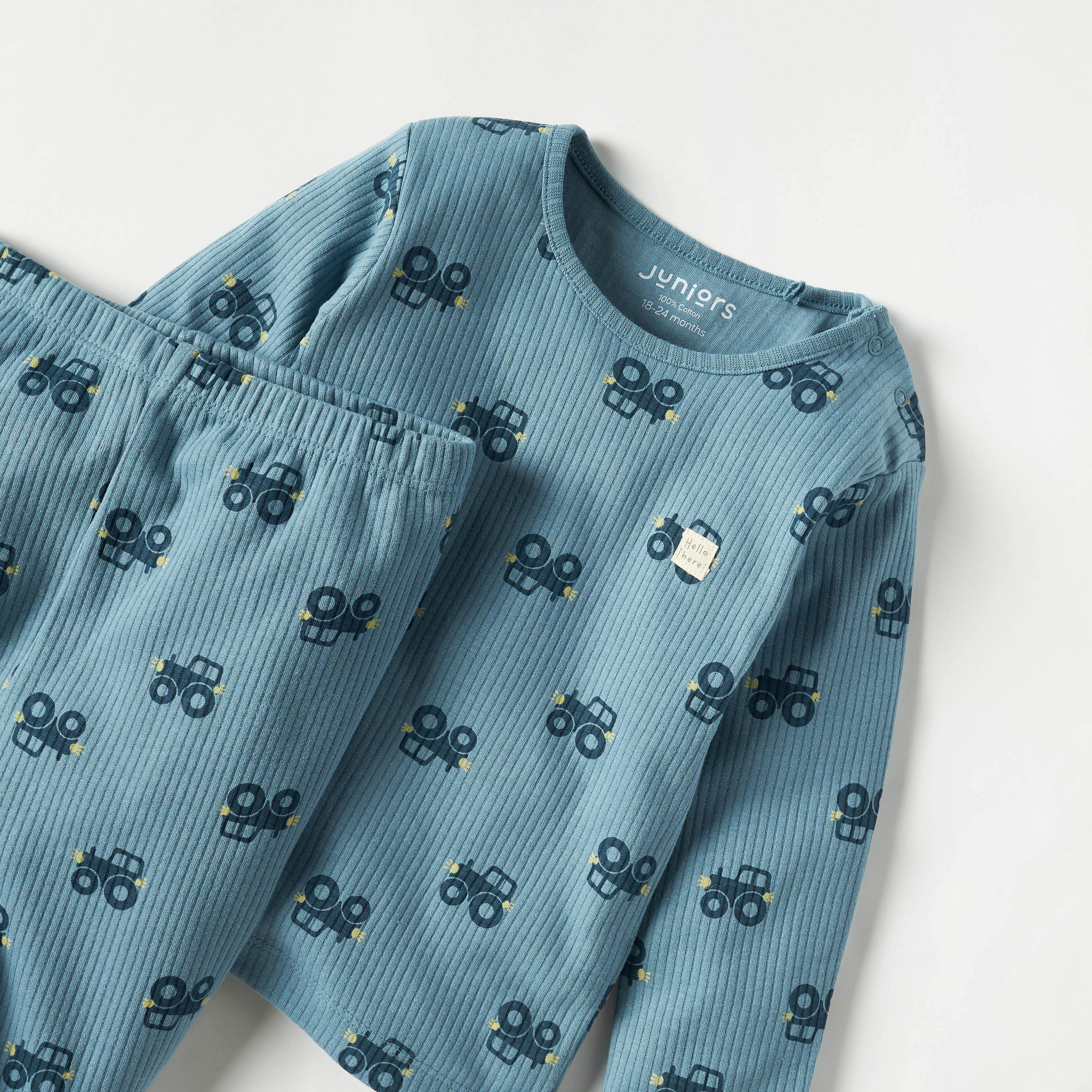 طقم بنطلون بيجاما وتيشيرت بطبعات من جونيورز-baby-boys-clothing-nightwear-pyjamasets-image-4