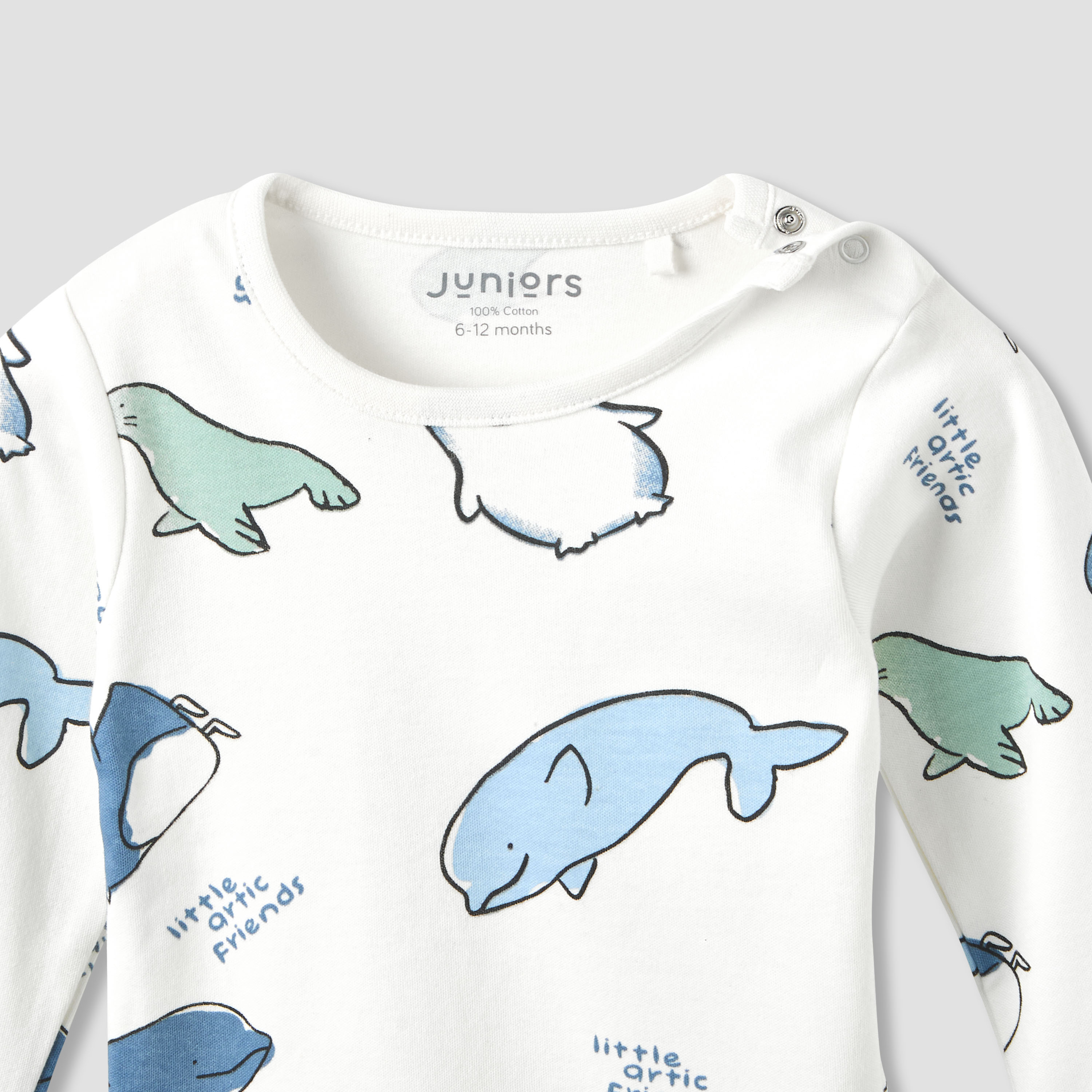 Pack of 3 Juniors Cotton Crew Neck Long Sleeves Pyjama Set with Print-baby-boys-clothing-nightwear-pyjamasets-image-9