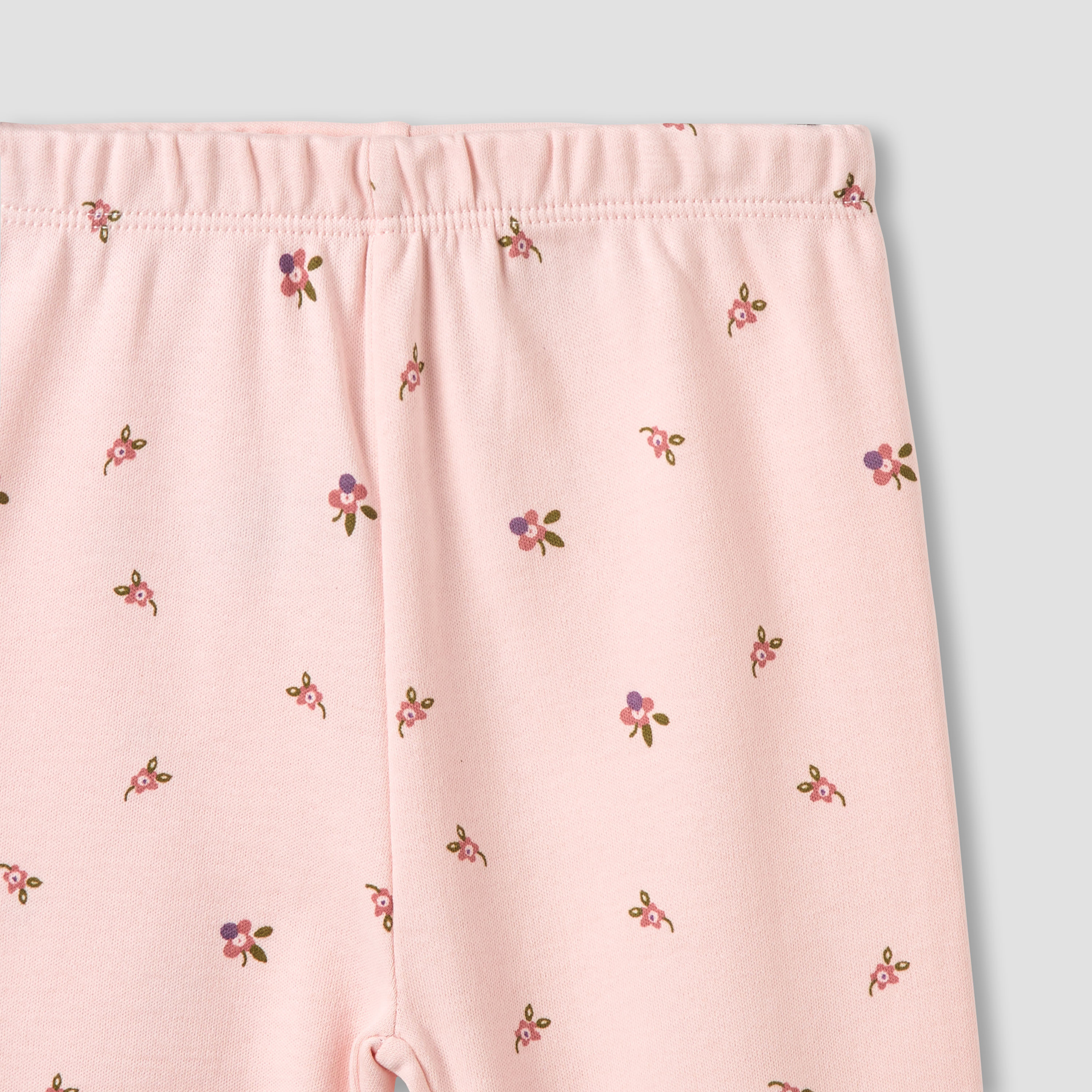 Pack of 3 Juniors Cotton Crew Neck Long Sleeves Pyjama Set with Floral Print-baby-girls-clothing-nightwear-pyjamasets-image-11