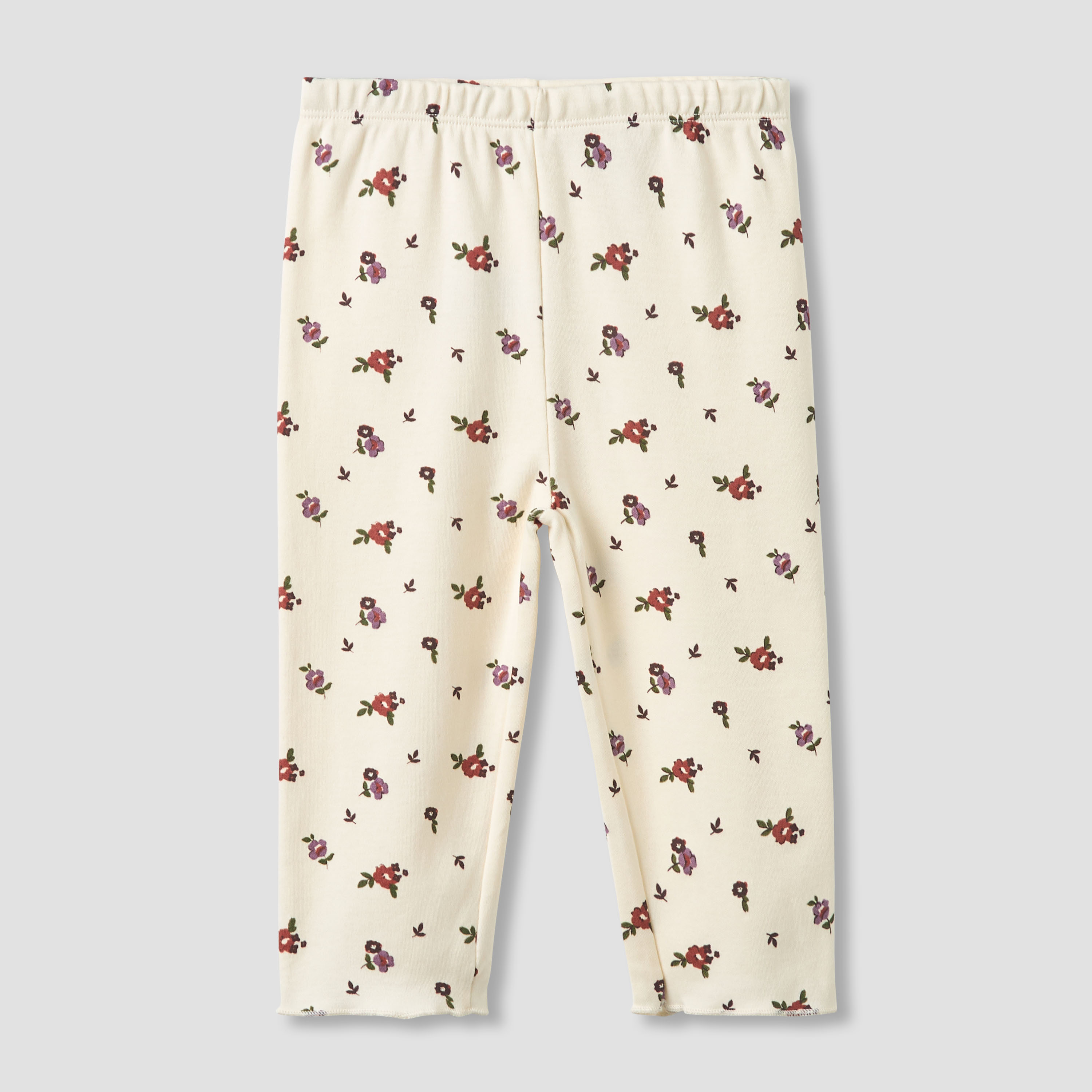 Pack of 3 Juniors Cotton Crew Neck Long Sleeves Pyjama Set with Floral Print-baby-girls-clothing-nightwear-pyjamasets-image-8