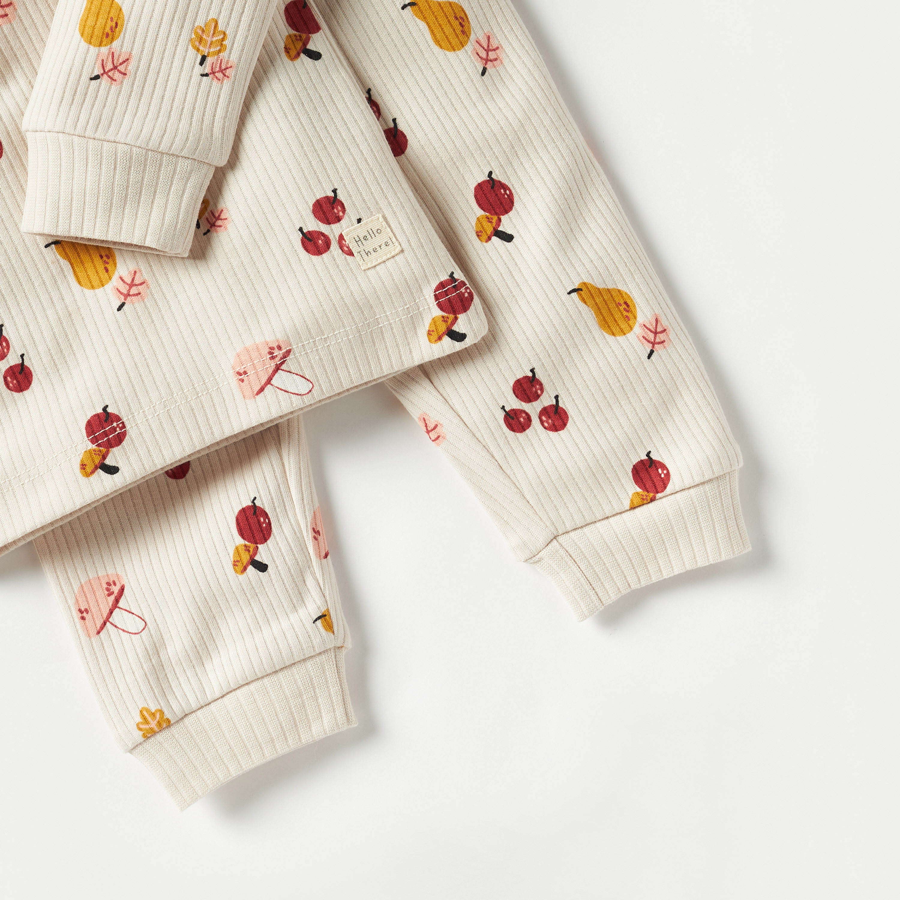 Juniors All-Over Fruit Print T-shirt and Pyjama Set-baby-girls-clothing-nightwear-pyjamasets-image-5