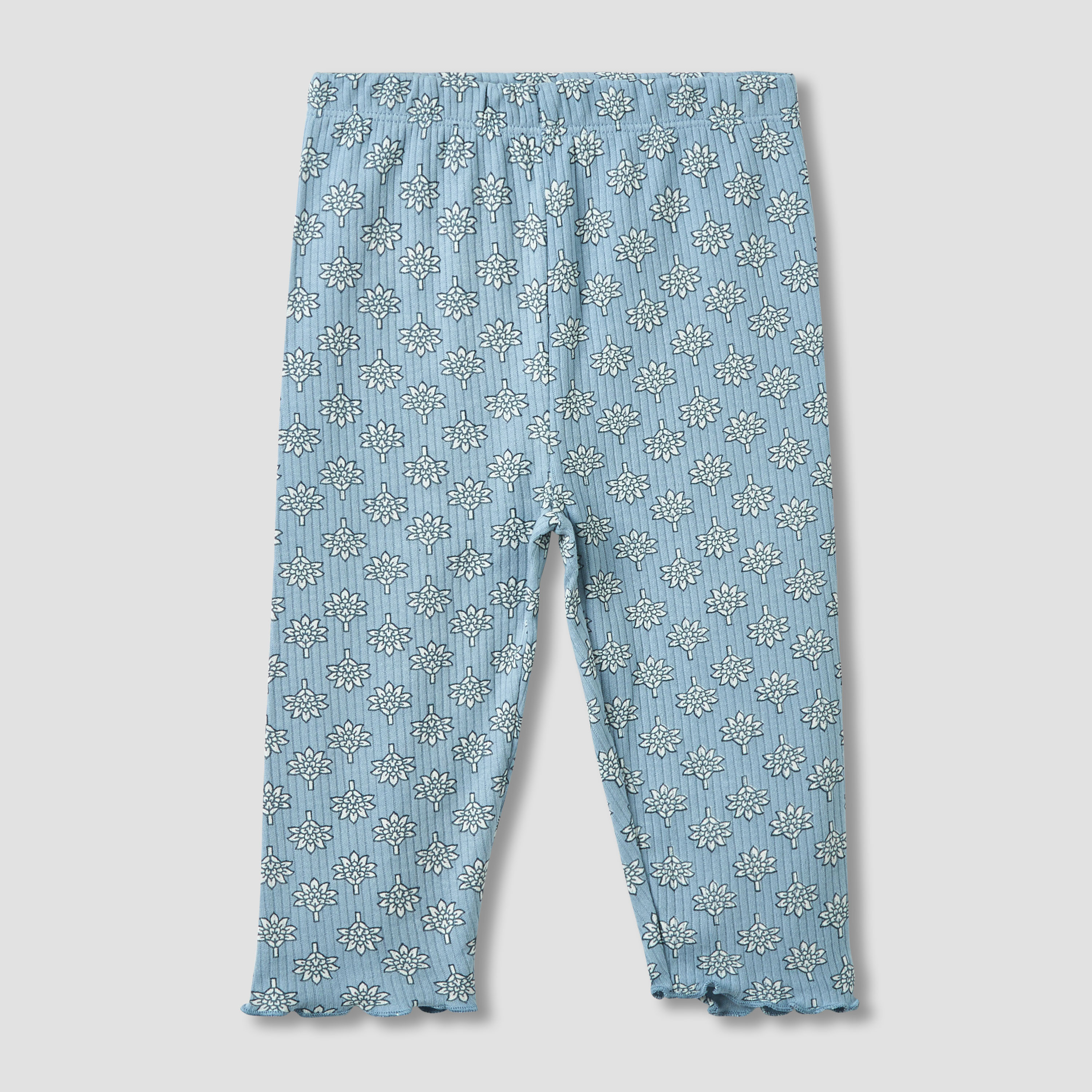 Juniors Cotton Crew Neck Long Sleeves Pyjama Set with Floral Print - Pack of 3-baby-girls-clothing-nightwear-pyjamasets-image-4