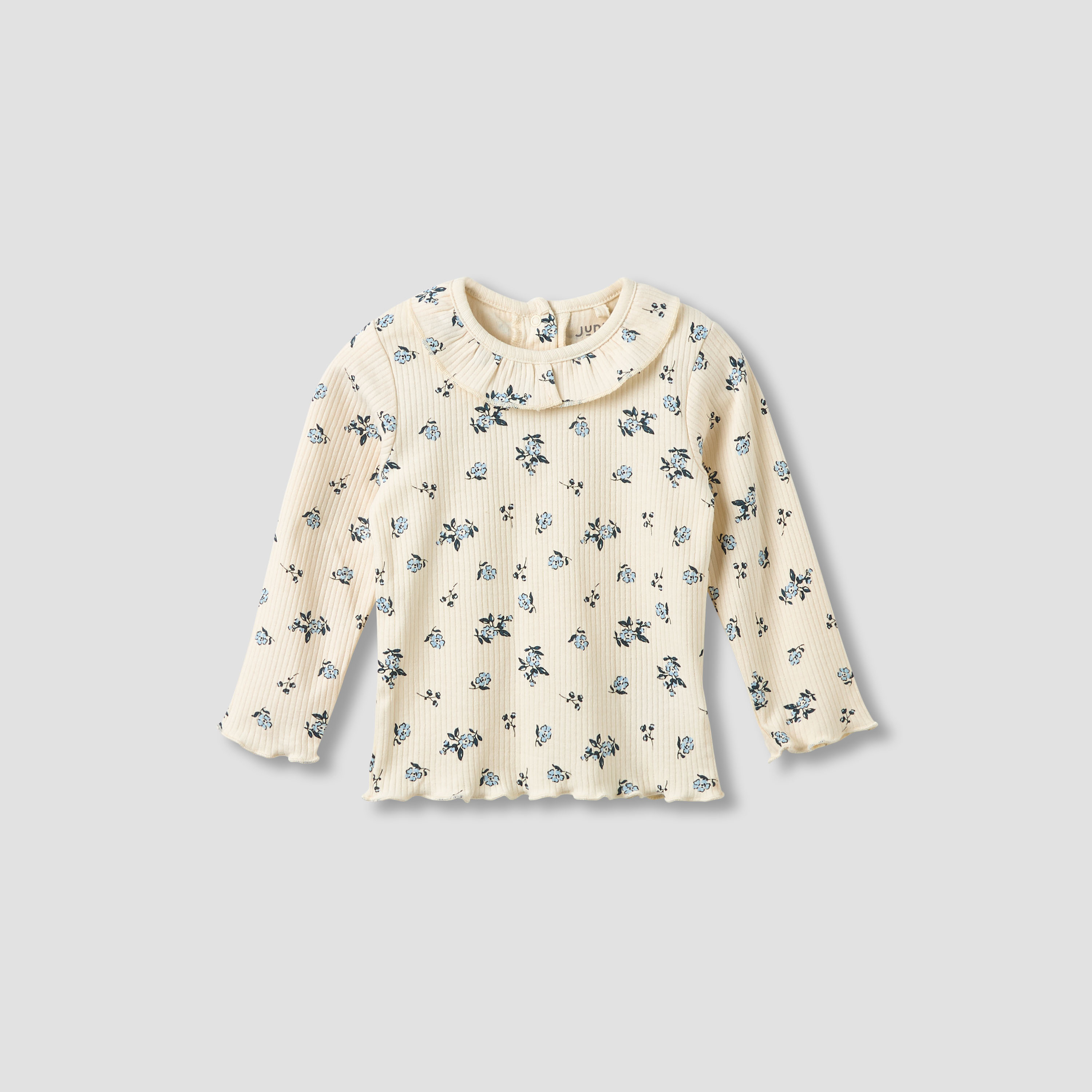 Juniors Cotton Crew Neck Long Sleeves Pyjama Set with Floral Print - Pack of 3-baby-girls-clothing-nightwear-pyjamasets-image-5