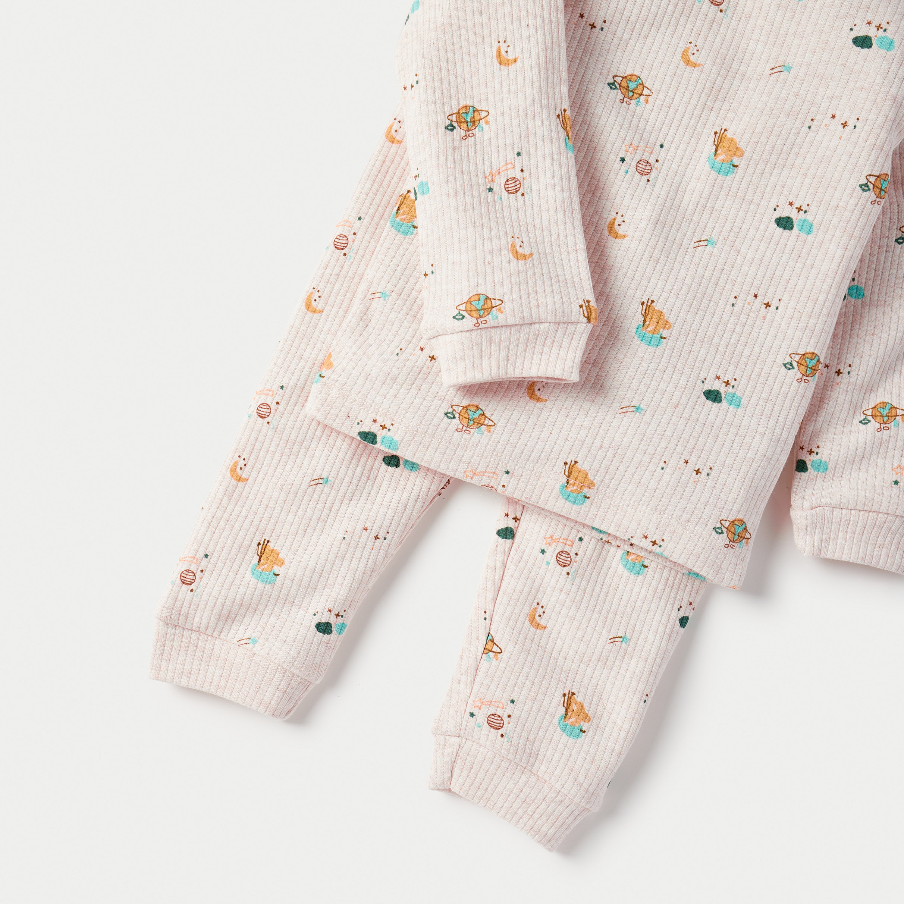 Juniors All-Over Space Print Long Sleeves T-shirt and Pyjama Set-baby-boys-clothing-nightwear-pyjamasets-image-5