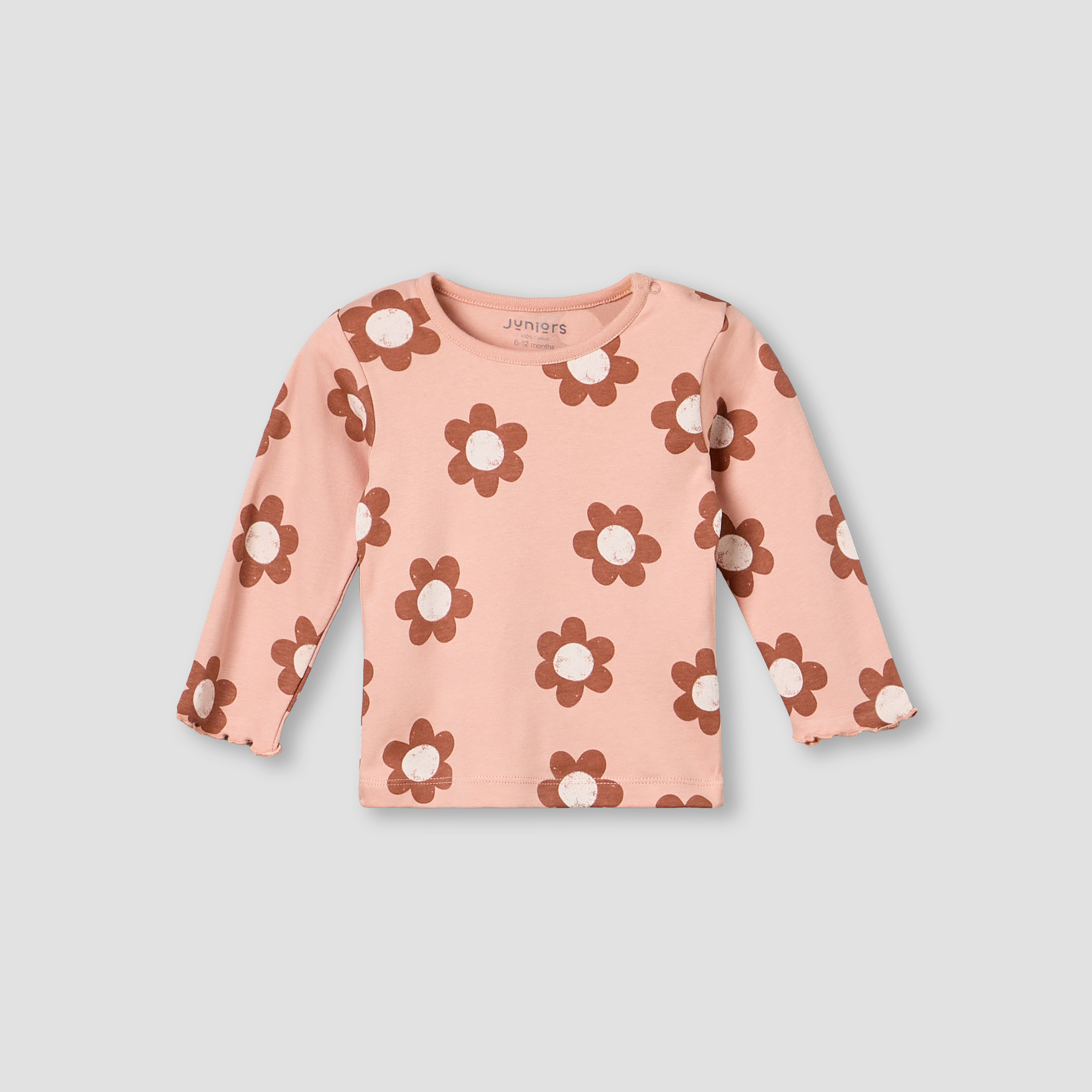 Pack of 3 Juniors Cotton Round Neck Long Sleeves Pyjama Set with Fun Print-baby-girls-clothing-nightwear-pyjamasets-image-3