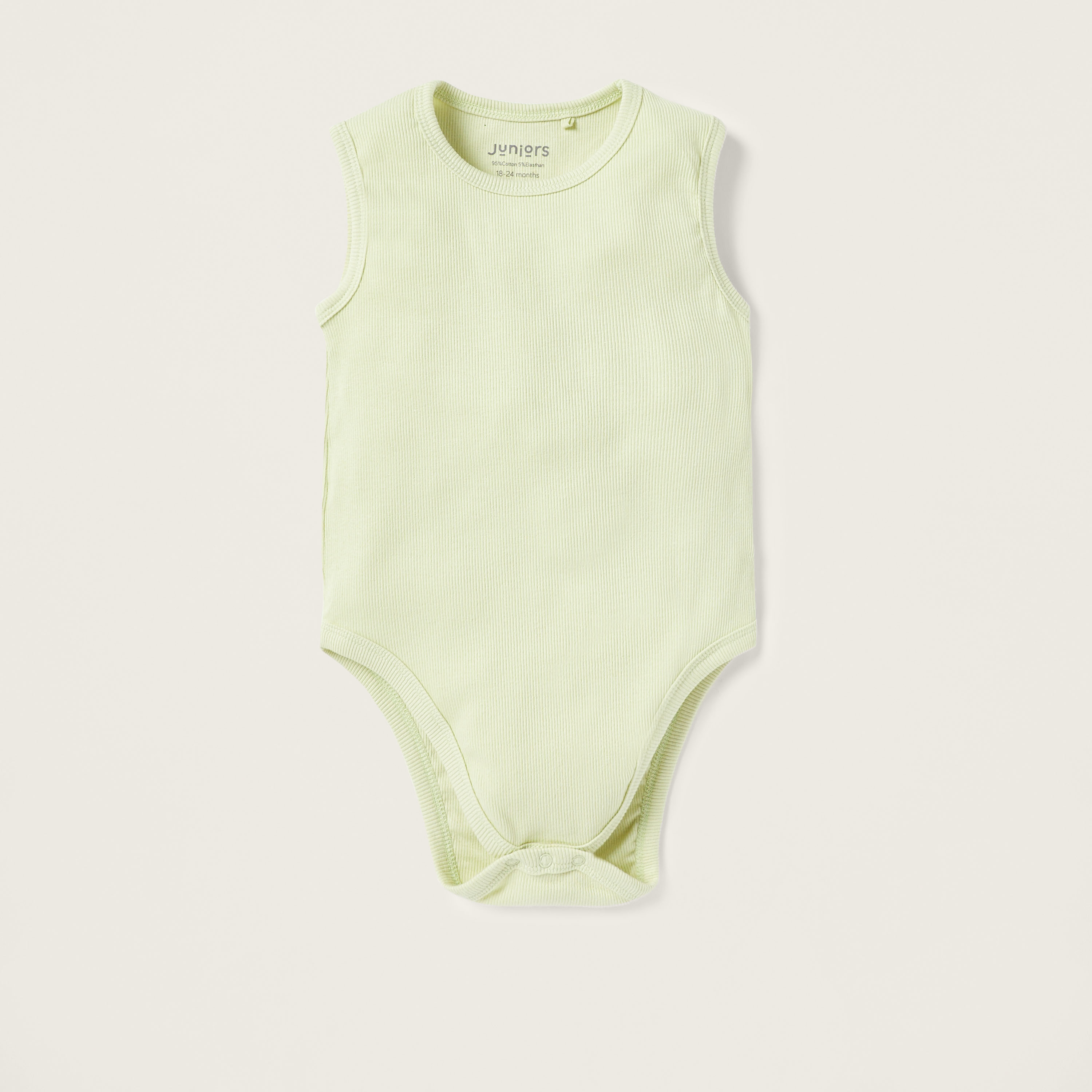 Juniors Textured Bodysuit with Snap Button Closure - Set of 3-baby-boys-clothing-bodysuits-image-2