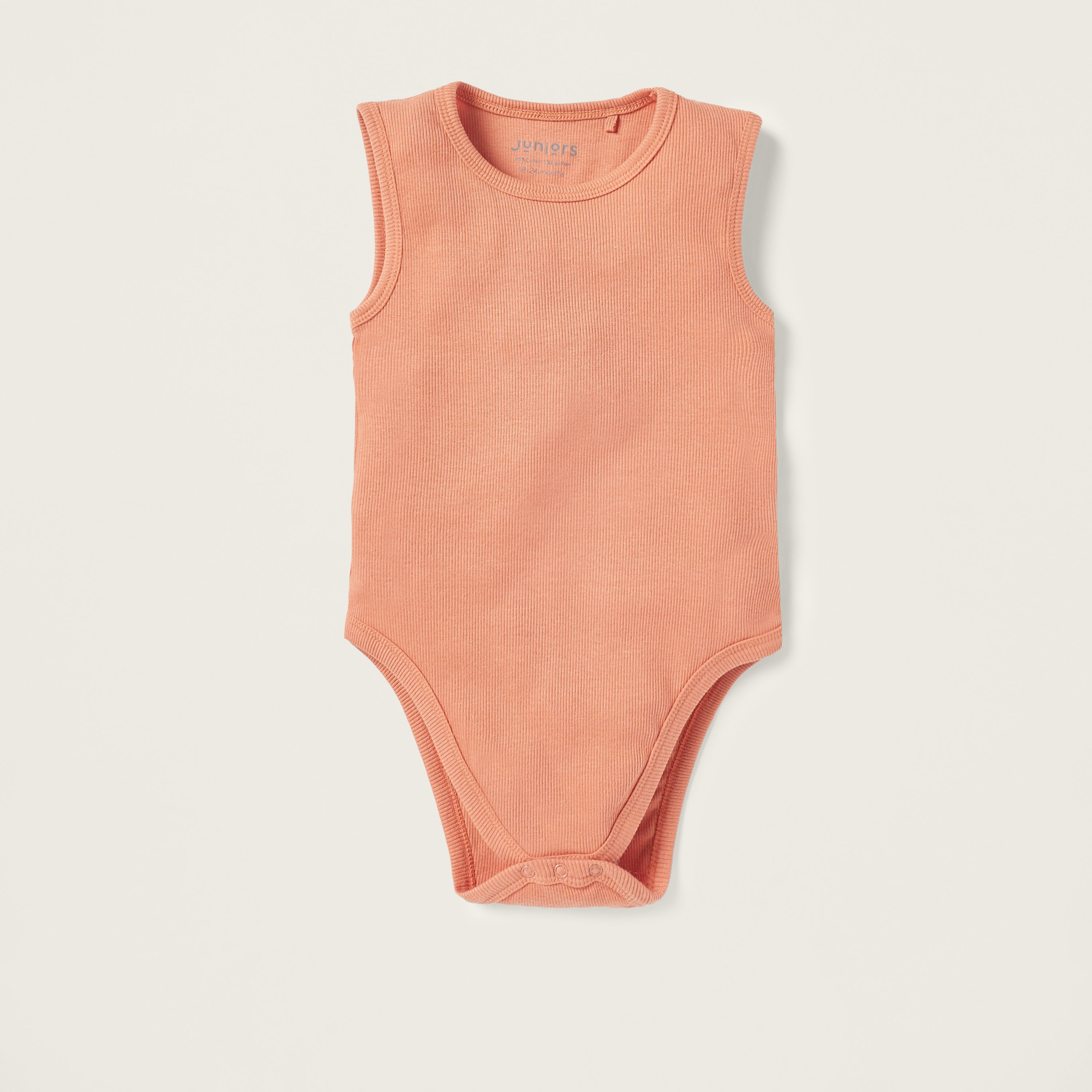 Juniors Textured Bodysuit with Snap Button Closure - Set of 3-baby-boys-clothing-bodysuits-image-3