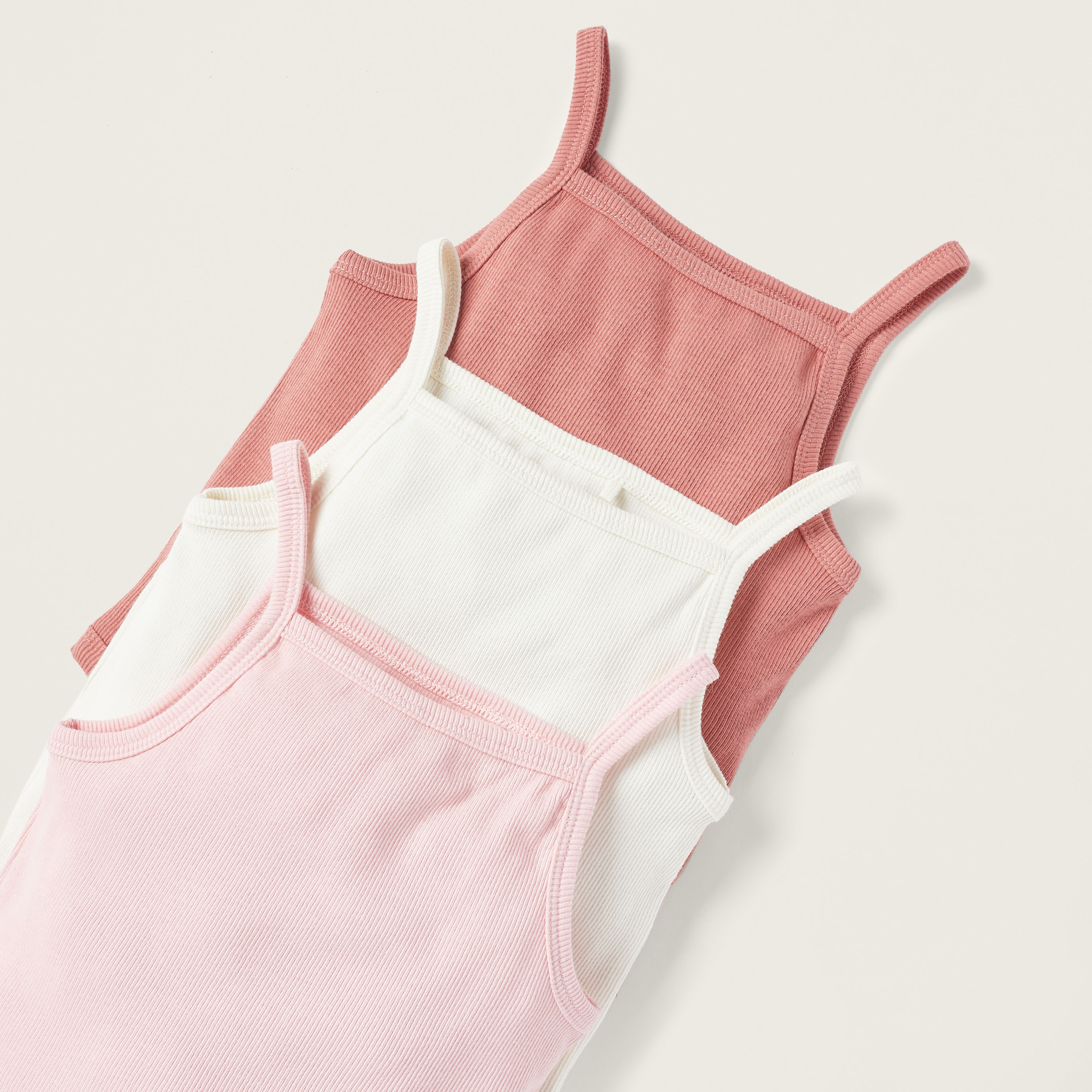بودي سوت بارز الملمس دون أكمام بأزرار إغلاق كباسة من جونيورز - طقم من 3 قطع-baby-girls-clothing-bodysuits-image-5