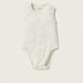 Juniors Textured Sleeveless Bodysuit with Snap Button Closure - Set of 3-Bodysuits-thumbnail-3