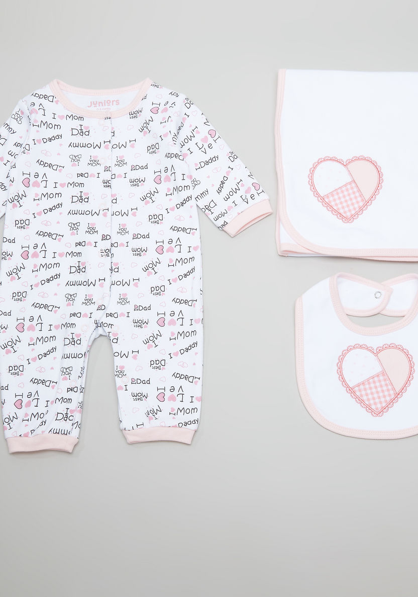 Juniors Heart Printed 3-Piece Cotton Value Pack-Gifts-image-0