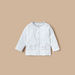 Juniors Applique Detail Shirt and Printed Pyjama Set-Pyjama Sets-thumbnailMobile-1