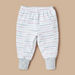 Juniors Applique Detail Shirt and Printed Pyjama Set-Pyjama Sets-thumbnail-2