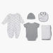 Juniors Printed and Embroidered 5-Piece Gift Set-Clothes Sets-thumbnail-1
