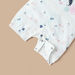 Juniors Bird Print Romper with Button Closure-Rompers%2C Dungarees and Jumpsuits-thumbnail-2