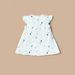 Juniors Printed Dress with Ruffles-Dresses%2C Gowns and Frocks-thumbnailMobile-3