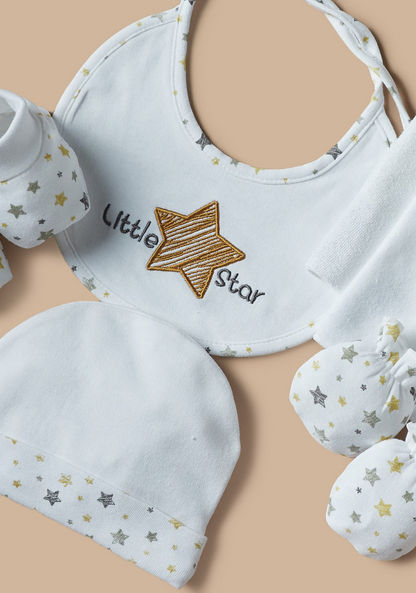 Juniors 9-Piece Star Print Clothing Gift Set-Clothes Sets-image-4