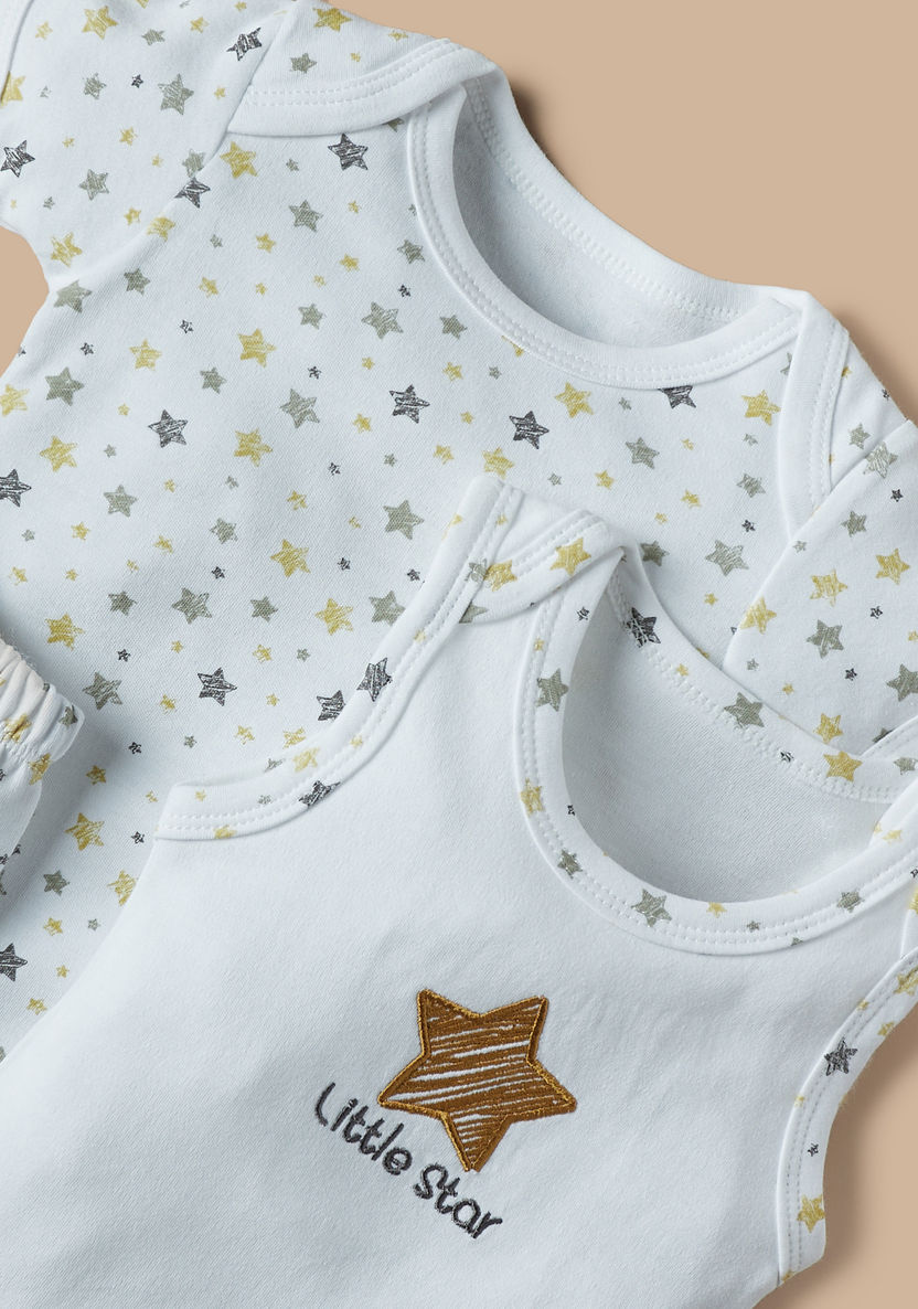 Juniors 9-Piece Star Print Clothing Gift Set-Clothes Sets-image-5