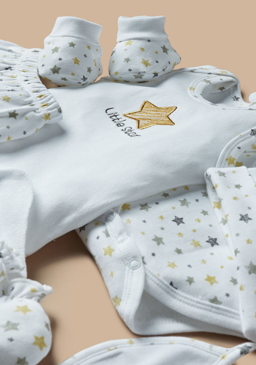 Juniors 9-Piece Star Print Clothing Gift Set-Clothes Sets-image-6