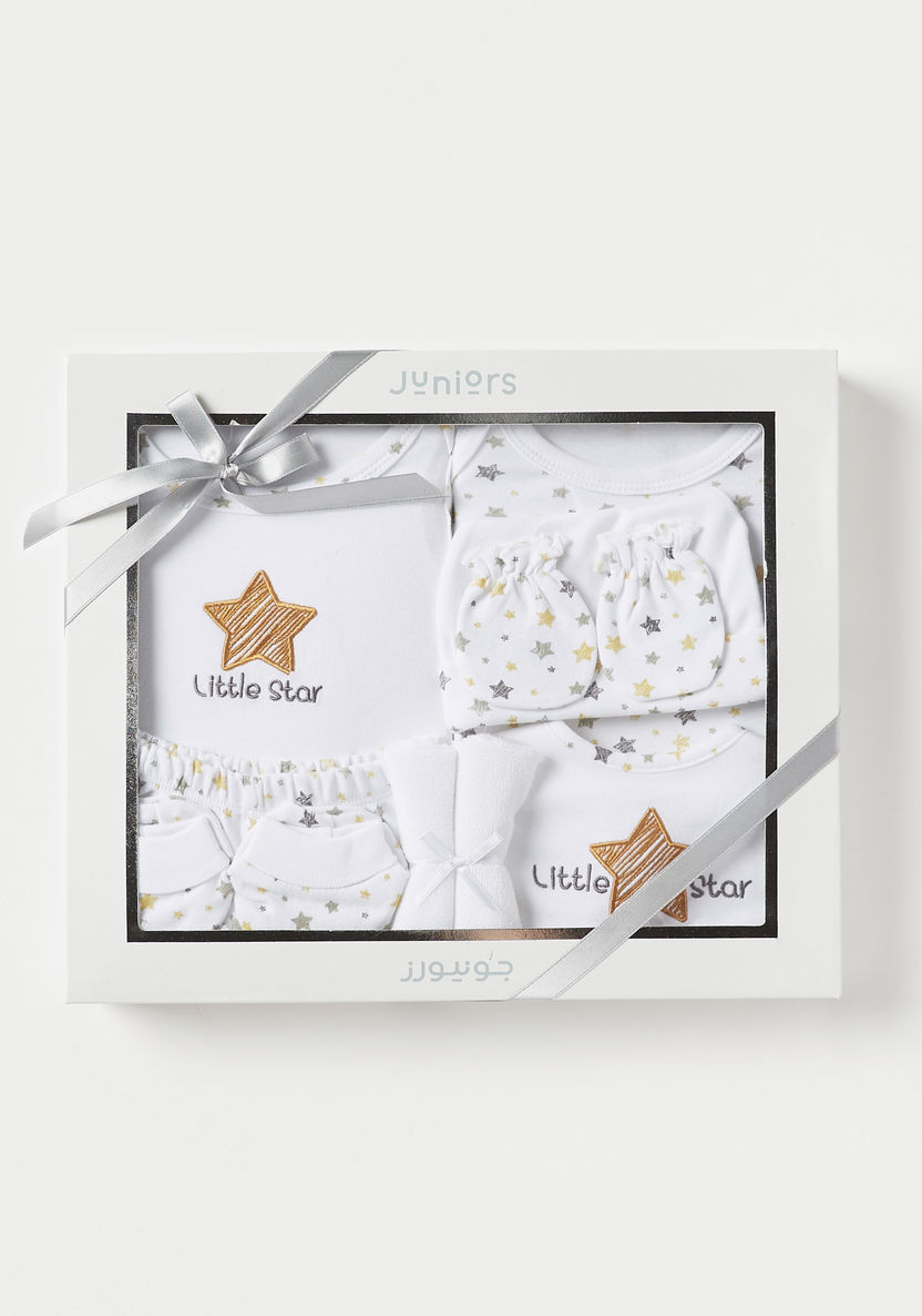 Juniors 9-Piece Star Print Clothing Gift Set-Clothes Sets-image-0