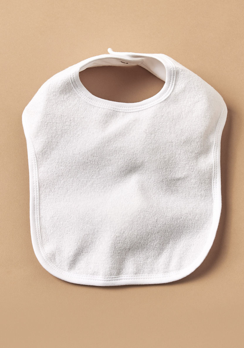 Juniors Ribbed Bib with Snap Button Closure-Bibs and Burp Cloths-image-4
