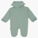 Juniors Solid Closed Feet Sleepsuit with Hood and Button Closure-Sleepsuits-thumbnail-1