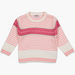 Juniors Striped Sweater with Long Sleeves-Sweaters and Cardigans-thumbnail-0
