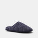 Textured Closed Toe Bedroom Slippers-Men%27s Bedrooms Slippers-thumbnail-1