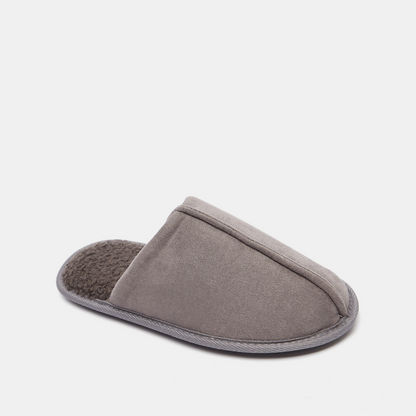 Solid Slip-On Bedroom Slippers
