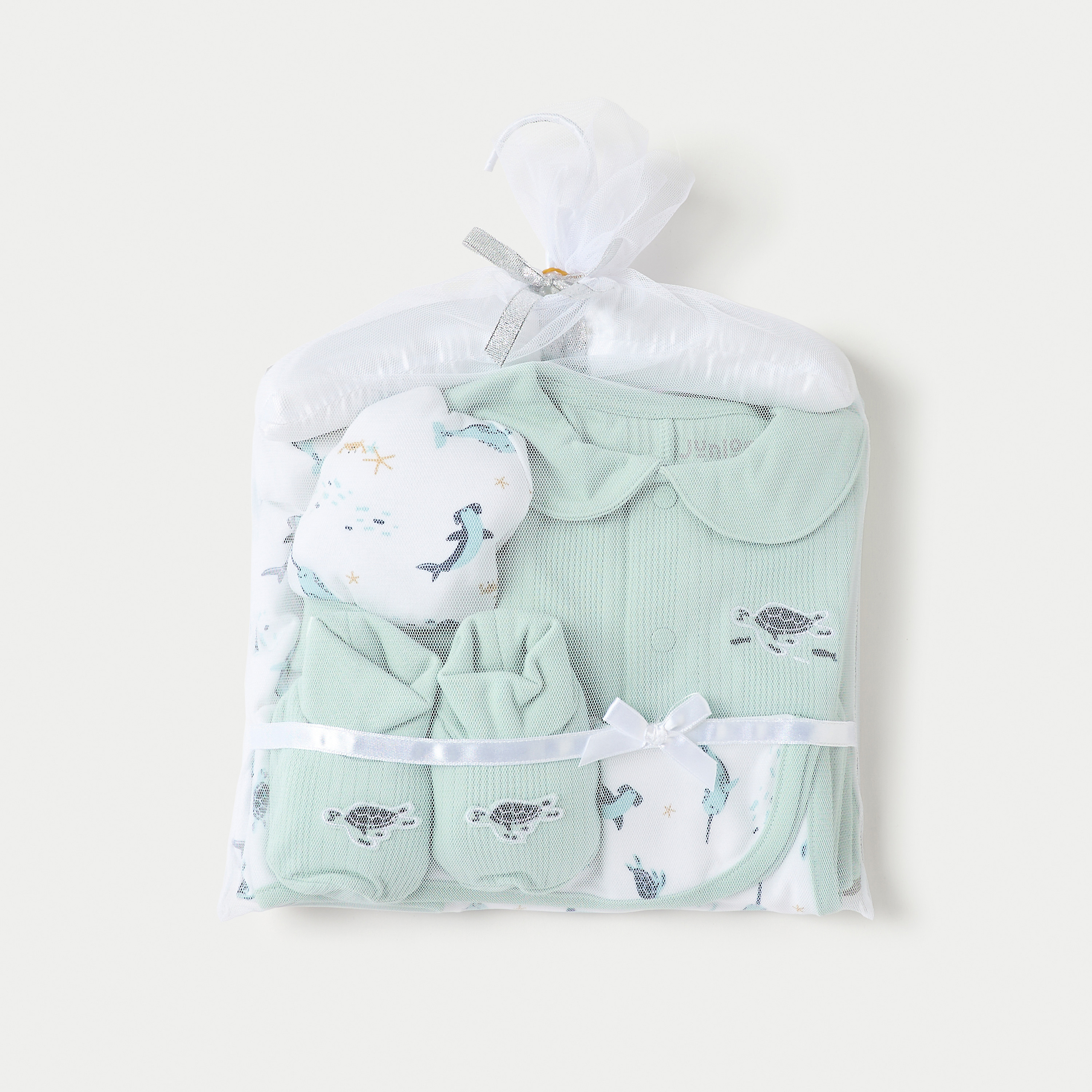 طقم ملابس 5 قطع بطبعات تحت الماء من جونيورز-baby-boys-clothing-multipacks-image-1