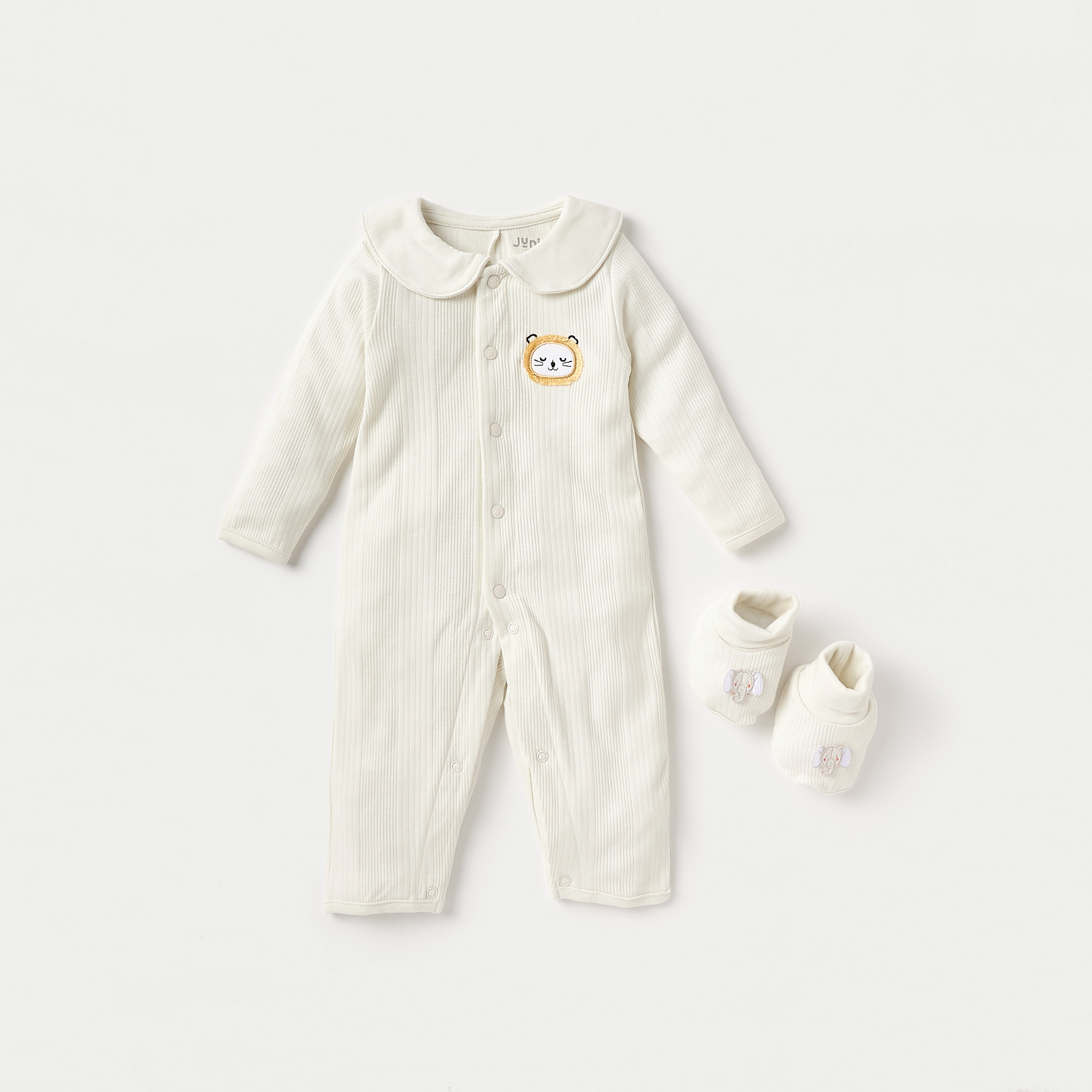 طقم هدايا ملابس 5 قطعة بطبعات حيوانات من جونيورز-baby-boys-clothing-multipacks-image-3