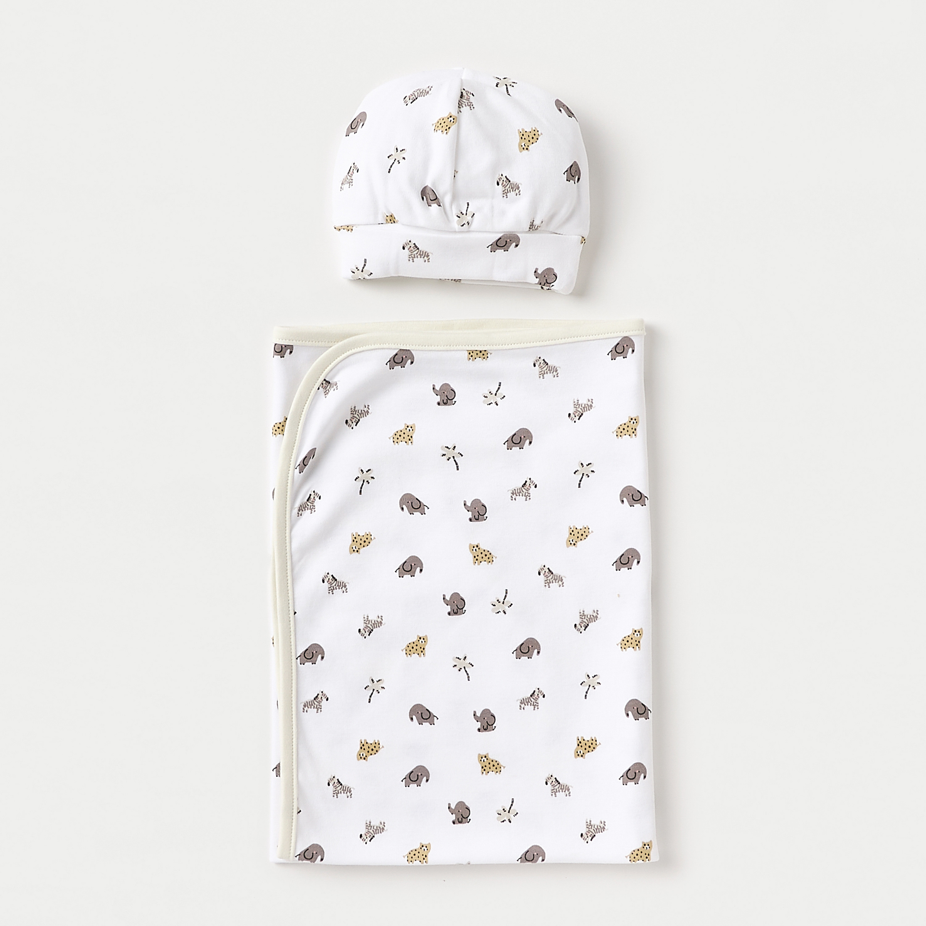 طقم هدايا ملابس 5 قطعة بطبعات حيوانات من جونيورز-baby-boys-clothing-multipacks-image-4