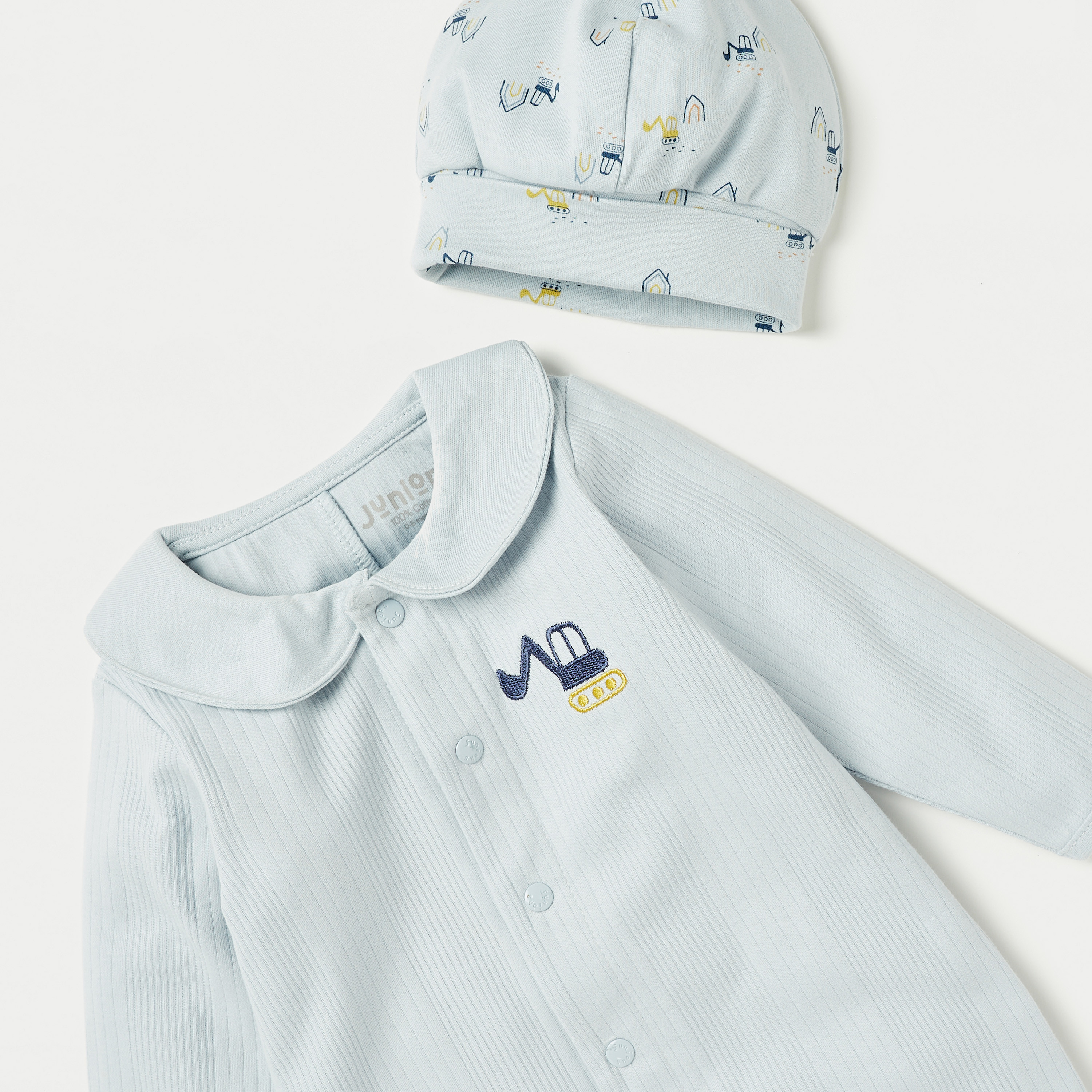 طقم ملابس بطبعات شاحنة 5 قطع من جونيورز-baby-boys-clothing-multipacks-image-5