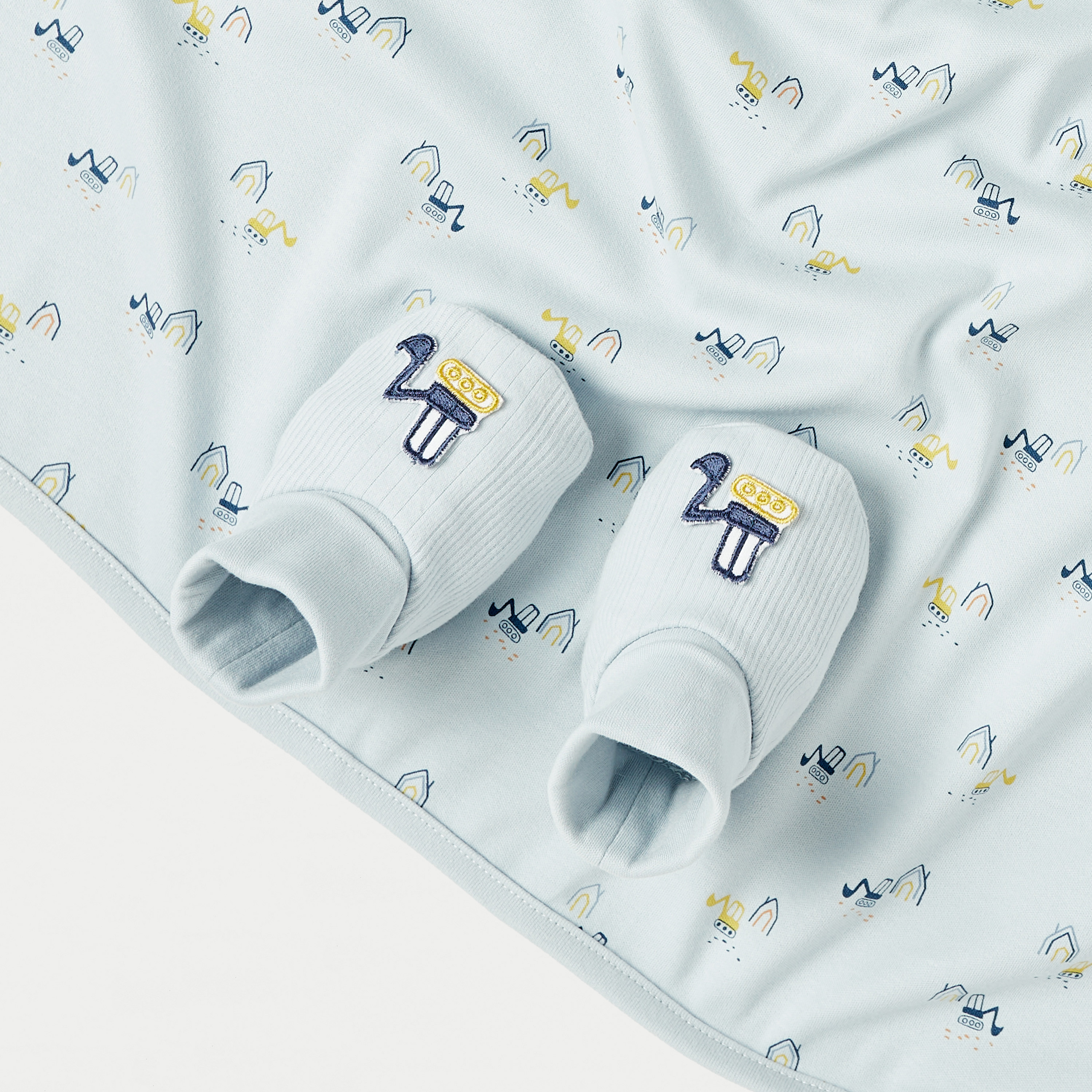 طقم ملابس بطبعات شاحنة 5 قطع من جونيورز-baby-boys-clothing-multipacks-image-7