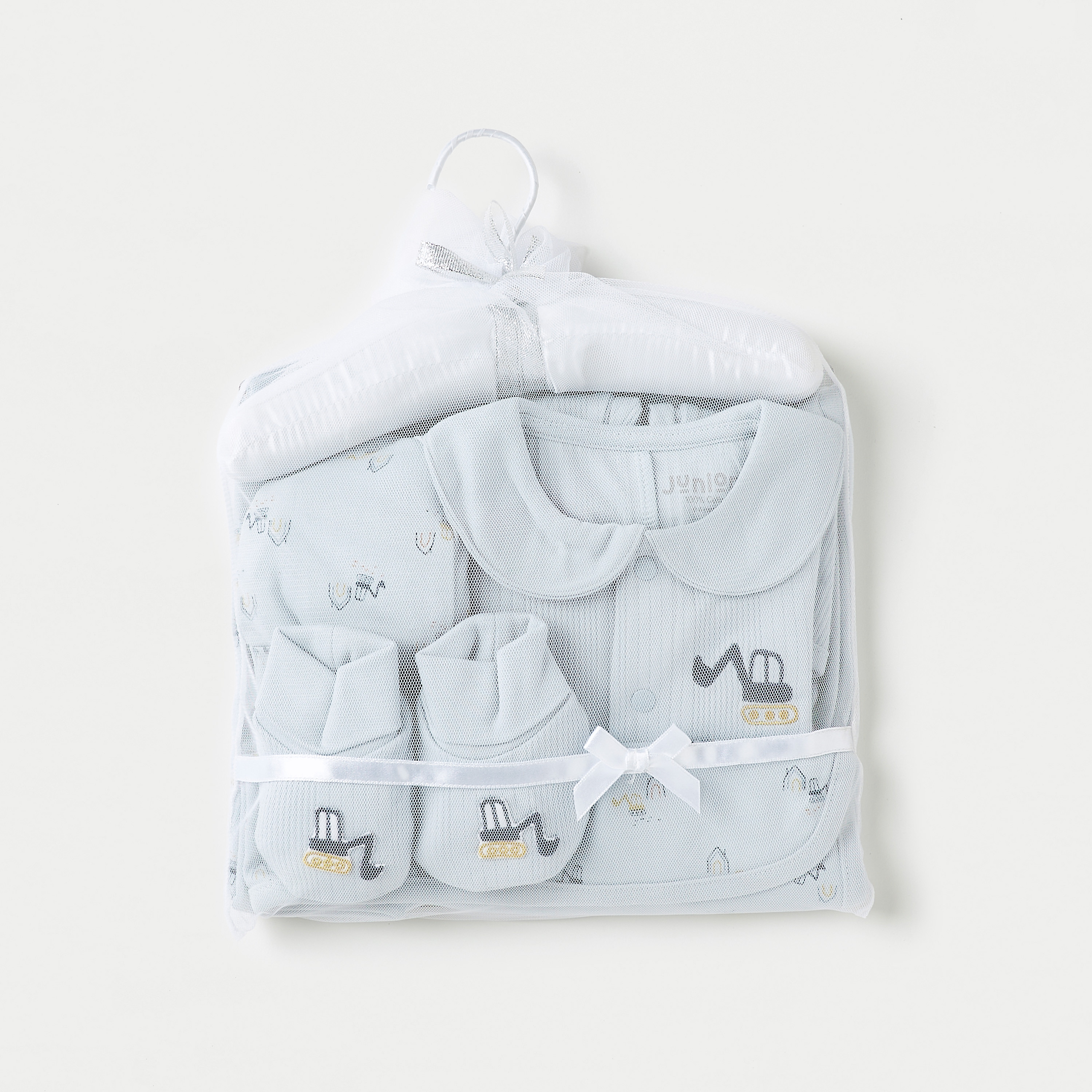 طقم ملابس بطبعات شاحنة 5 قطع من جونيورز-baby-boys-clothing-multipacks-image-1