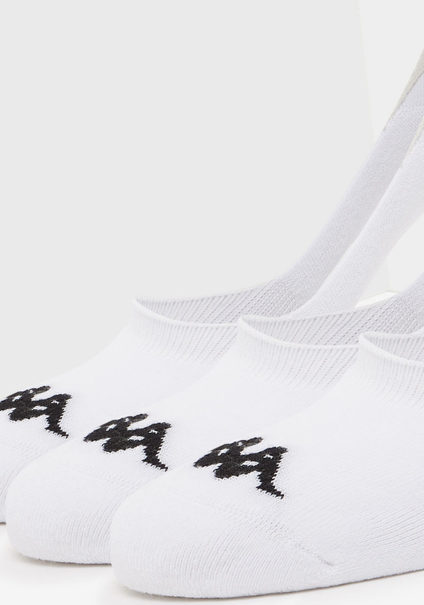 Kappa No Show Sports Socks - Set of 3-Men%27s Socks-image-1